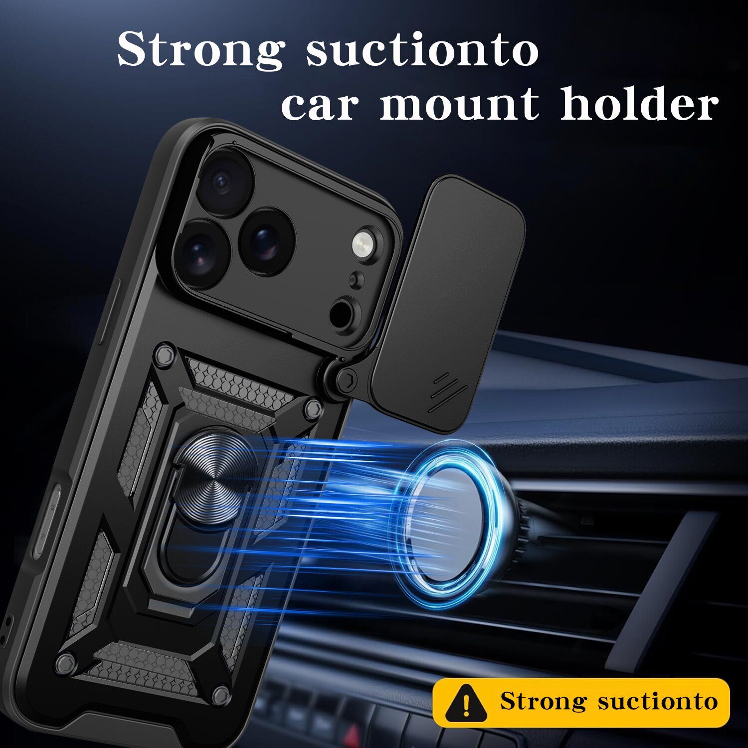 Чохол із захистом камери Deexe Armor Shield для iPhone 18 Pro Max / 17 Pro Max - Blue. Фото 3 Чохол із захистом камери Deexe Armor Shield для iPhone 18 Pro Max / 17 Pro Max - Blue (423830L). Фото 3 з 9