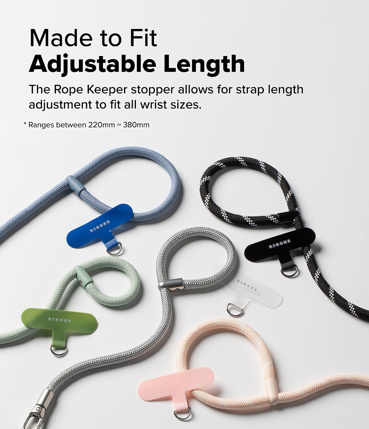 Ремешок для смартфона Ringke Holder Link Flow Hand Strap (P-Type) 8800328814134 - Silky Silver. Фото 5 Ремешок для смартфона Ringke Holder Link Flow Hand Strap (P-Type) 8800328814134 - Silky Silver (983034SS). Фото 5 из 16