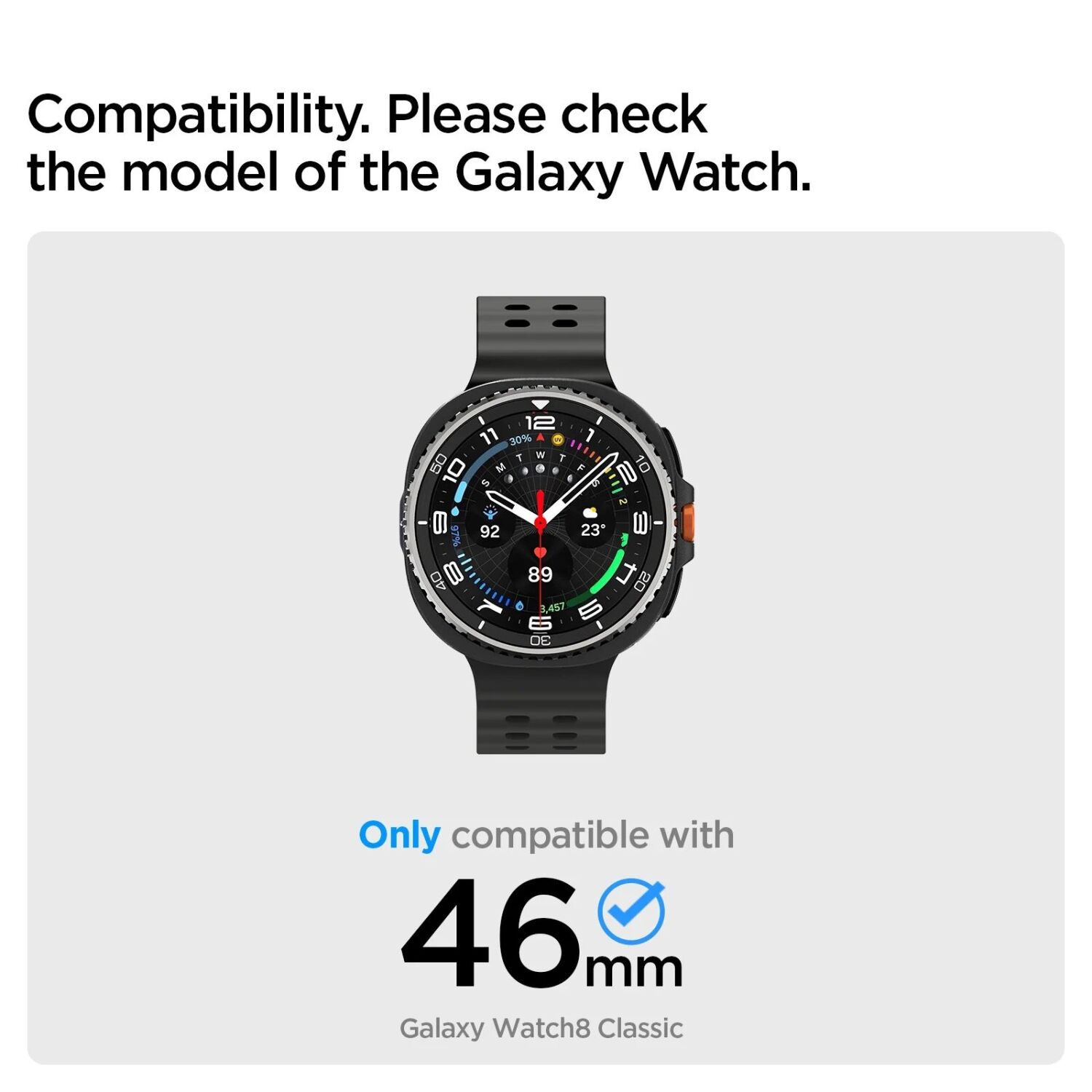 Захисна накладка Spigen Bezel Tune для Samsung Galaxy Watch 8 Classic (ACS10015) - Silver. Фото 9 Захисна накладка Spigen Bezel Tune для Samsung Galaxy Watch 8 Classic (ACS10015) - Silver (385211S). Фото 9 з 13