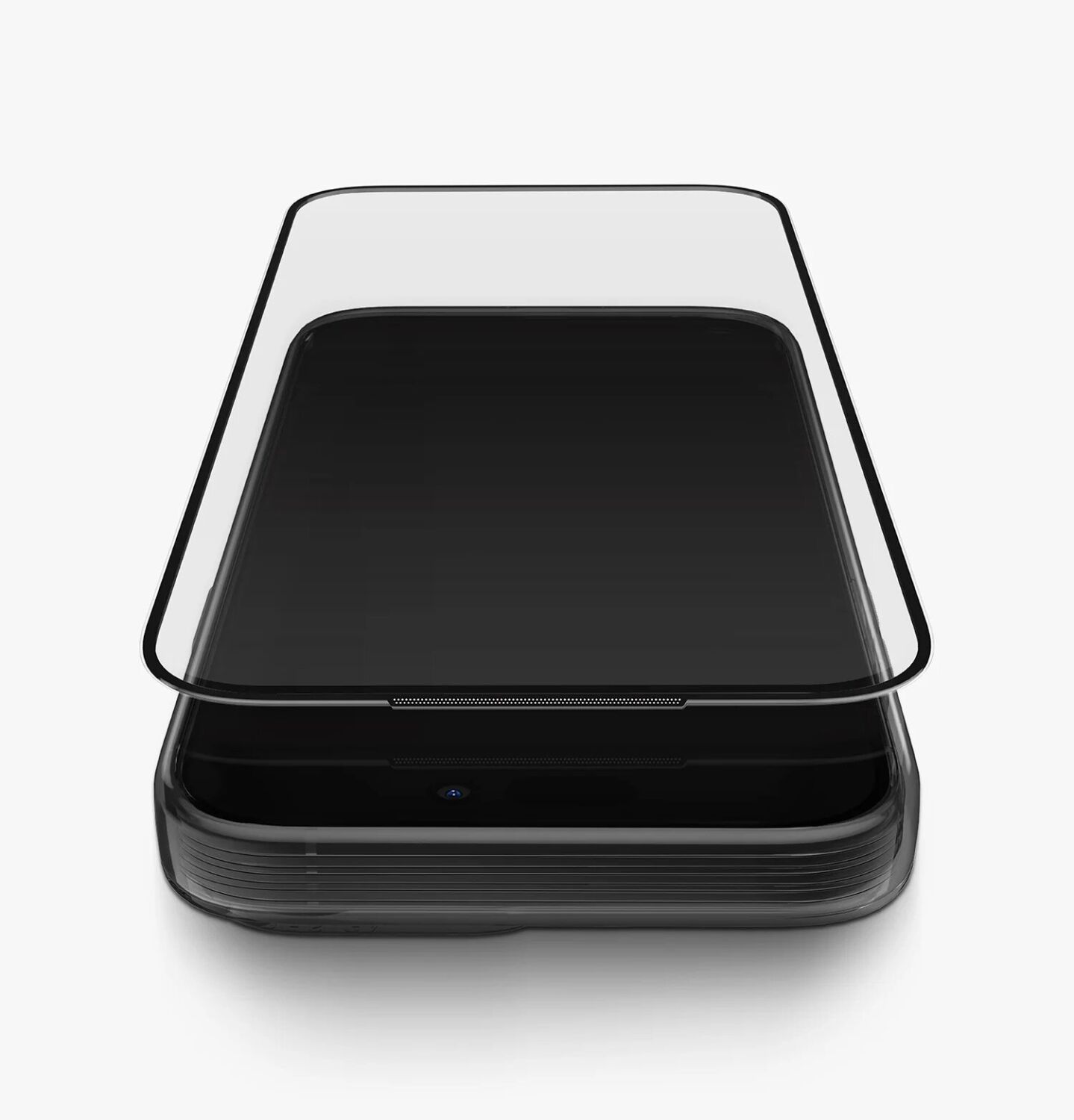 Защитное стекло UNIQ Optix Covex Matte для iPhone 17 Pro Max (UNIQ-IP6.9P(2025)-MATTE) - Black. Фото 4 Защитное стекло UNIQ Optix Covex Matte для iPhone 17 Pro Max (UNIQ-IP6.9P(2025)-MATTE) - Black (411133B). Фото 4 из 5