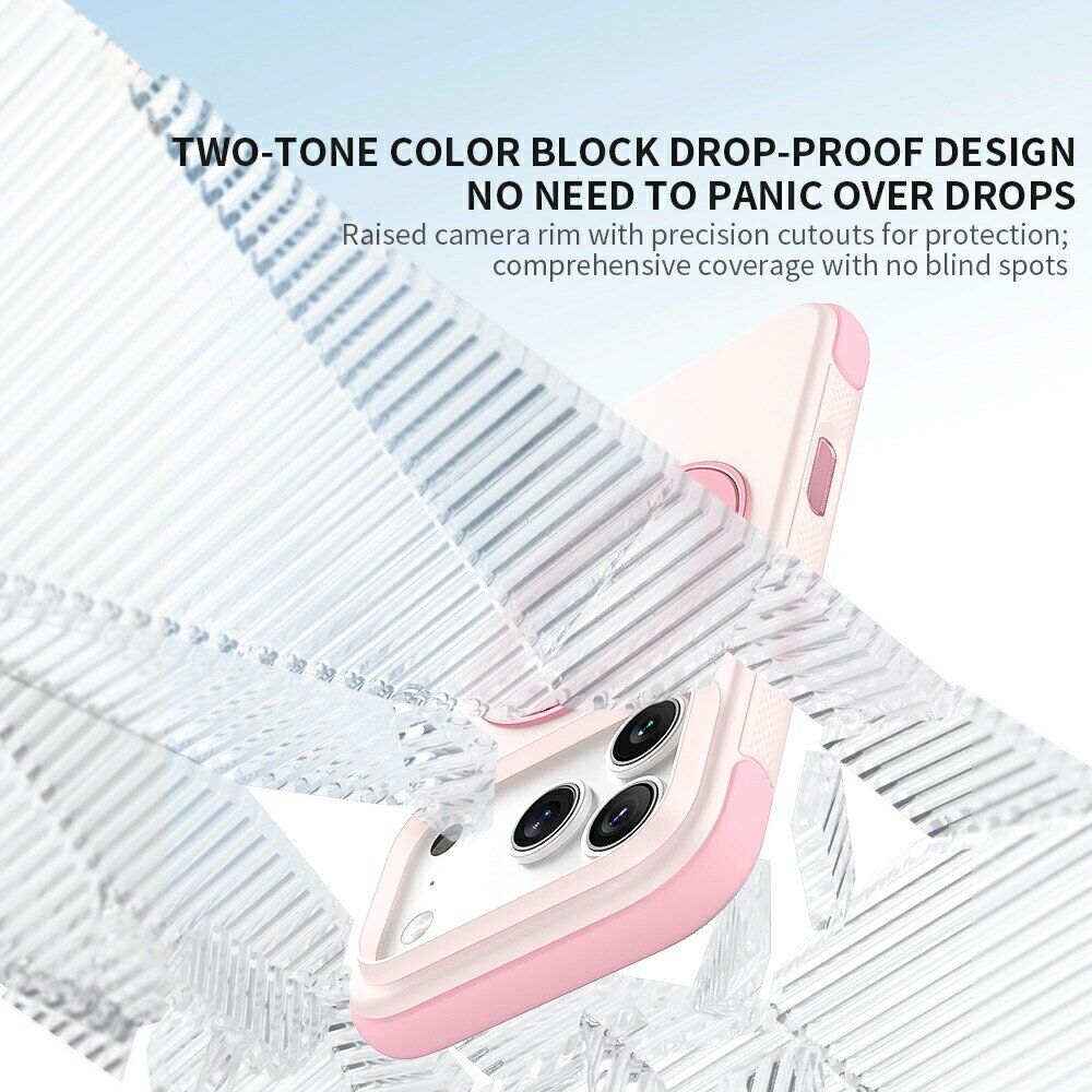 Защитный чехол ZGA Halo Ring Stand для Apple iPhone 18 Pro Max - Pink. Фото 6 Защитный чехол ZGA Halo Ring Stand для Apple iPhone 18 Pro Max - Pink (423899P). Фото 6 из 10
