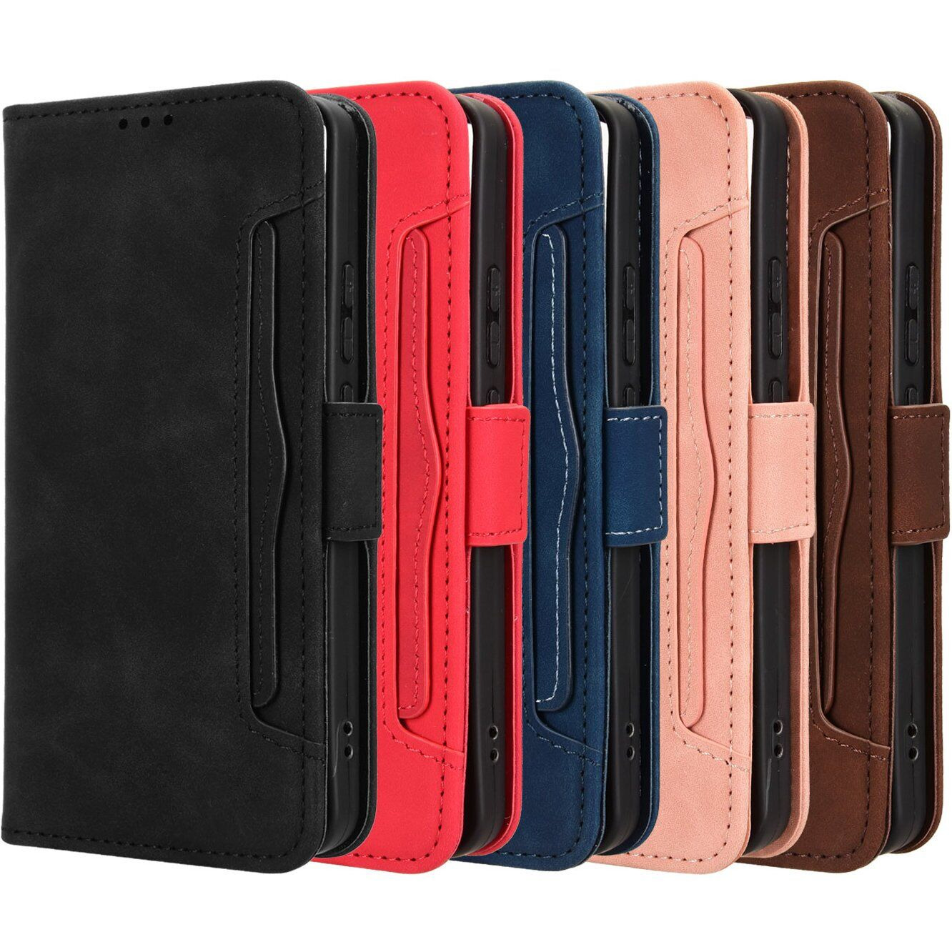 Чехол-книжка с карманами Deexe Wallet Stand для Motorola Edge 70 Max - Red. Фото 8 Чехол-книжка с карманами Deexe Wallet Stand для Motorola Edge 70 Max - Red (435505R). Фото 8 из 16