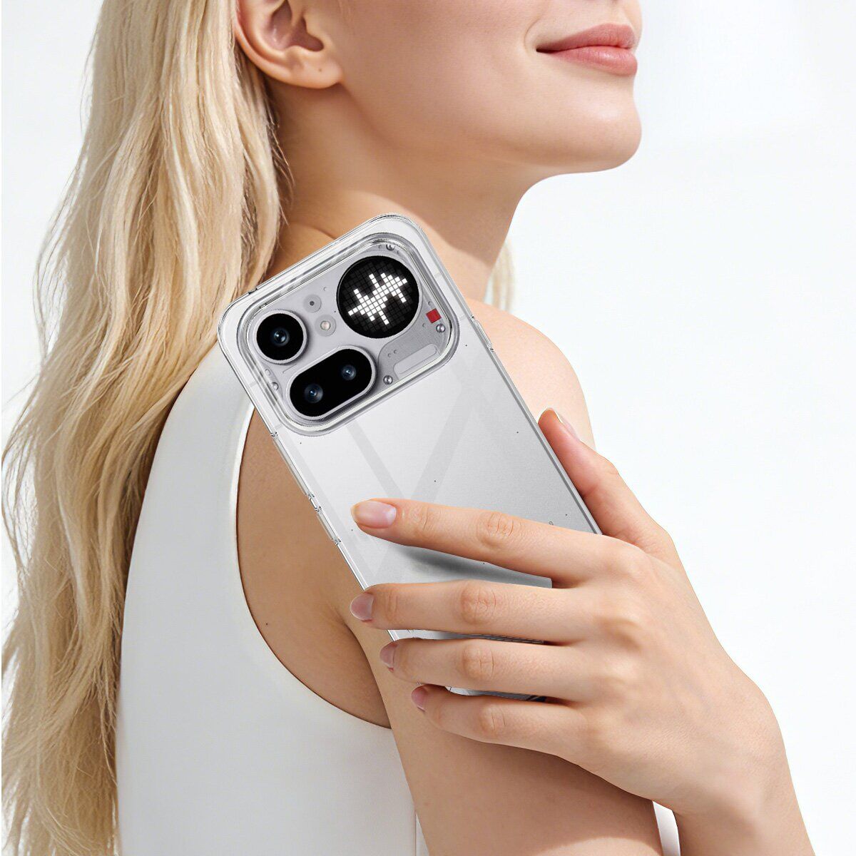 Силиконовый чехол IMAK UX-10 Series для Nothing Phone (4a) Pro - Transparent. Фото 5 Силиконовый чехол IMAK UX-10 Series для Nothing Phone (4a) Pro - Transparent (411406T). Фото 5 из 8