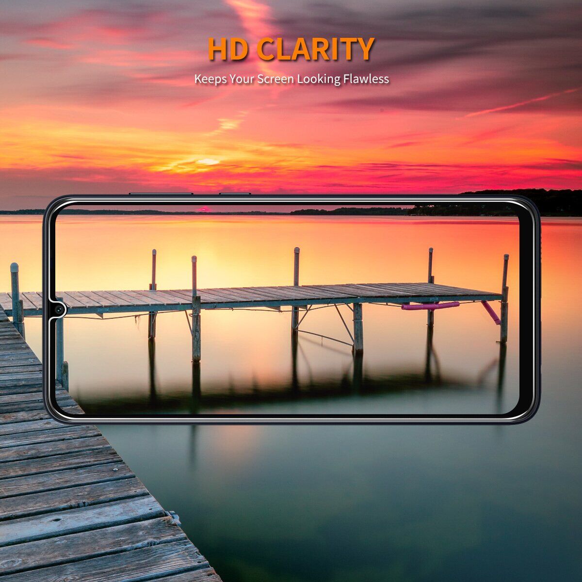 Захисне скло ENKAY 0.26mm 9H для Realme Note 80. Фото 5 Захисне скло ENKAY 0.26mm 9H для Realme Note 80 (412407). Фото 5 з 6