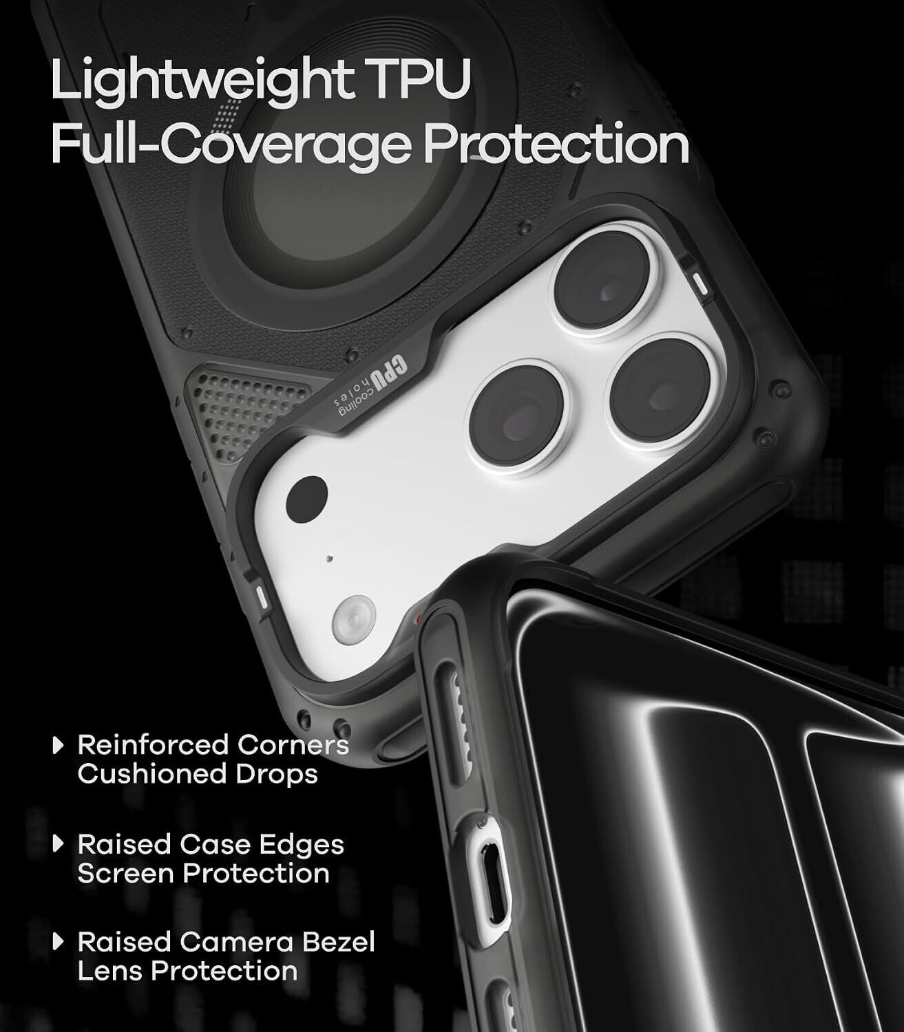 Защитный чехол AULUMU Rugged Outdoor Case для iPhone 18 Pro Max / 17 Pro Max - Black. Фото 10 Защитный чехол AULUMU Rugged Outdoor Case для iPhone 18 Pro Max / 17 Pro Max - Black (423924B). Фото 10 из 13