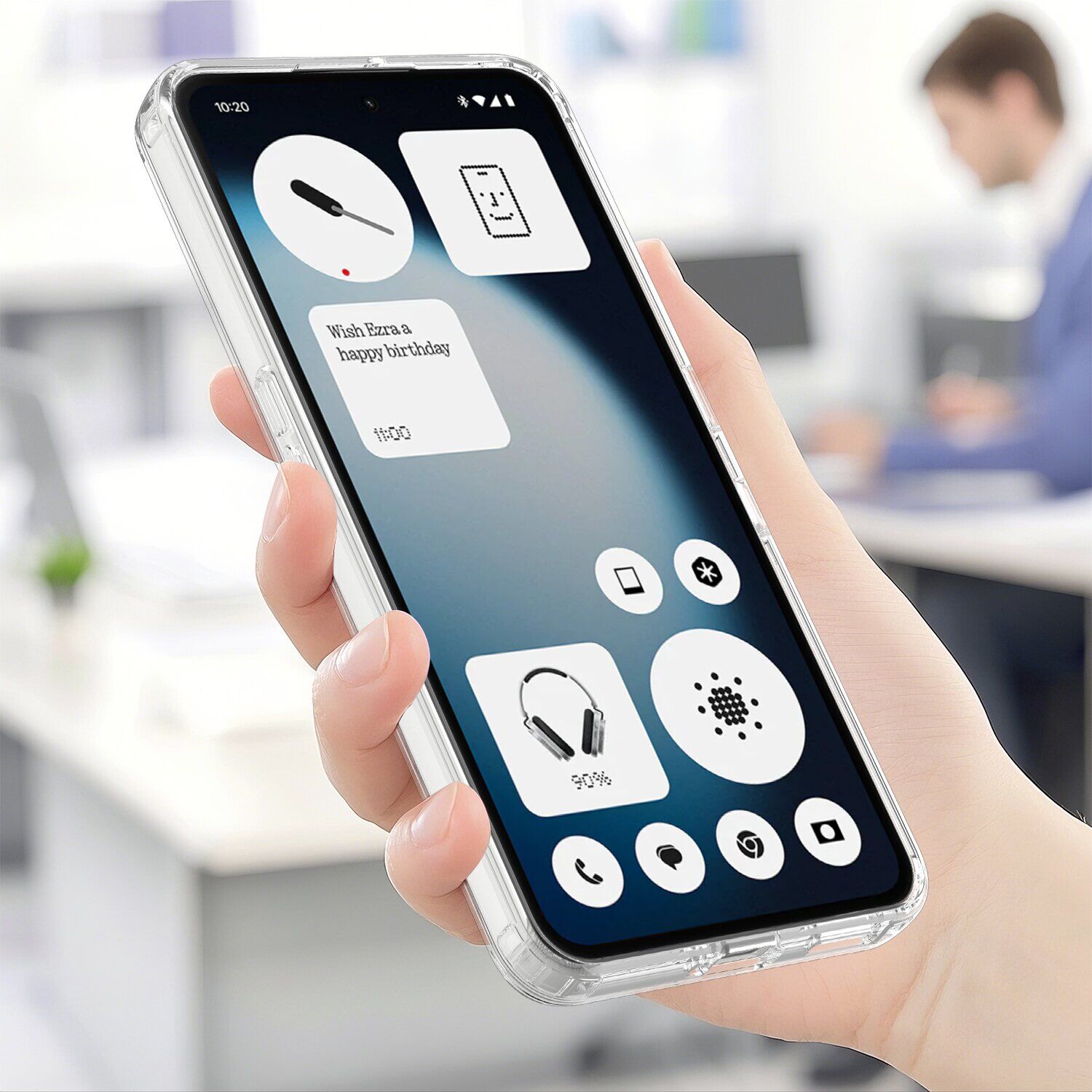Захисний чохол UniCase AirBag MagSafe для Nothing Phone (3a) Lite - Clear. Фото 5 Захисний чохол UniCase AirBag MagSafe для Nothing Phone (3a) Lite - Clear (405426C). Фото 5 з 7