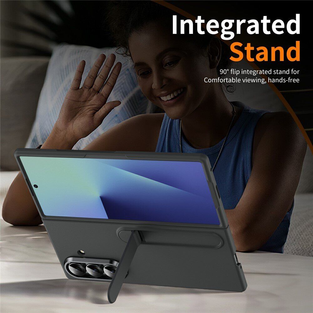 Защитный чехол UniCase Kickstand Case для Samsung Galaxy Fold 8 Ultra - Black. Фото 2 Защитный чехол UniCase Kickstand Case для Samsung Galaxy Fold 8 Ultra - Black (424010B). Фото 2 из 7