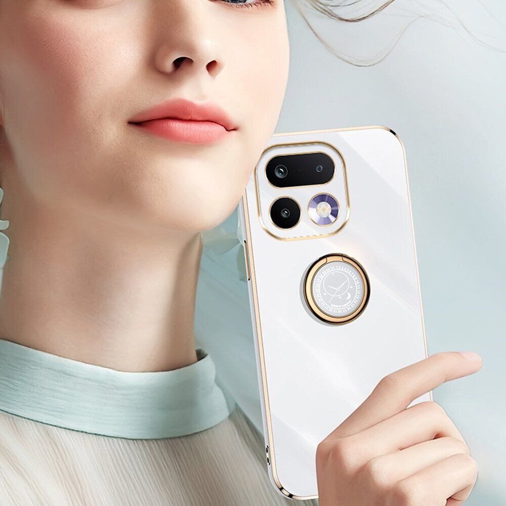 Захисний чохол XINLI Porcelain Ring для Realme 16 Pro - Red. Фото 3 Захисний чохол XINLI Porcelain Ring для Realme 16 Pro - Red (428019R). Фото 3 з 6