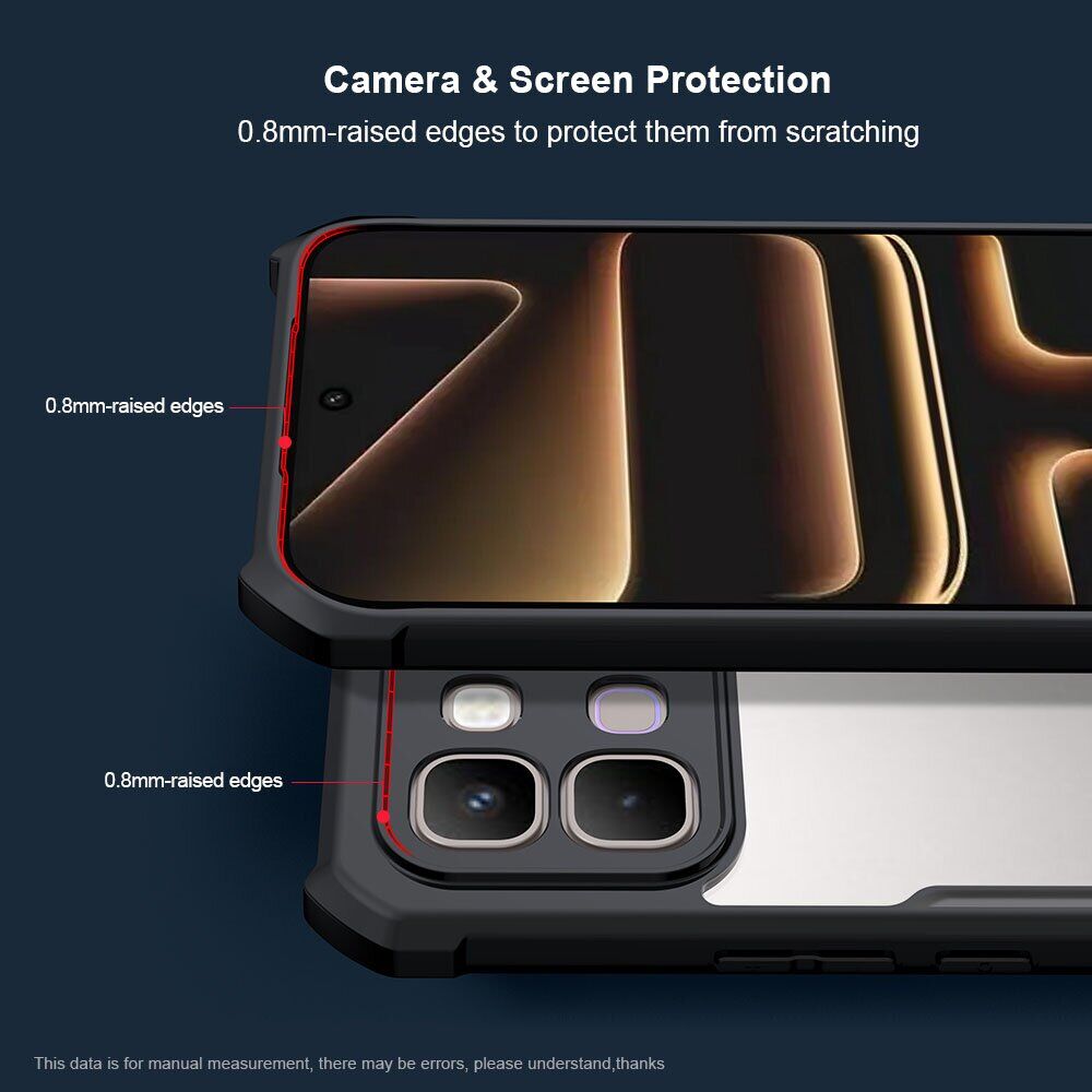 Захисний чохол XUNDD Rugged Case для Infinix Note Edge - Black. Фото 5 Захисний чохол XUNDD Rugged Case для Infinix Note Edge - Black (409200B). Фото 5 з 8