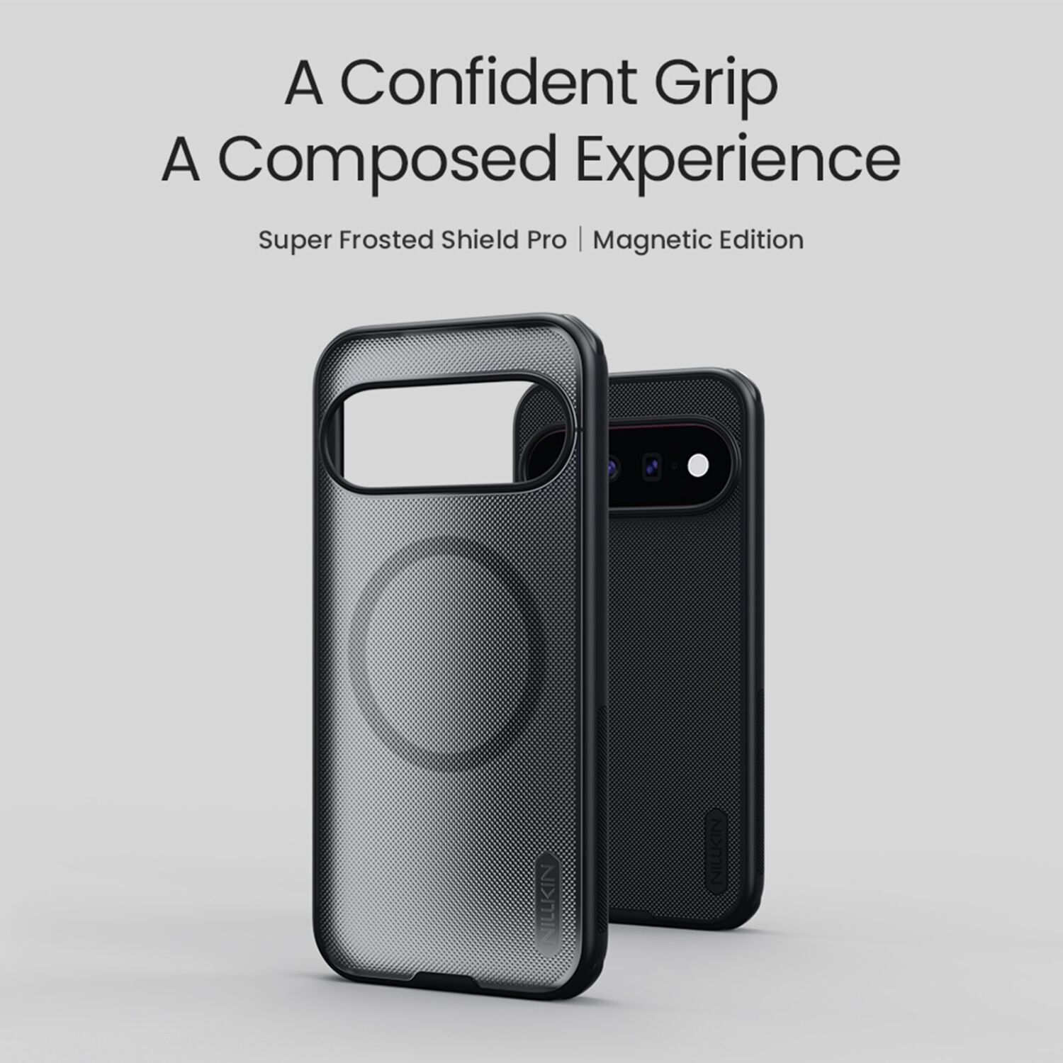 Защитный (PC+TPU) чехол NILLKIN Frosted Shield Pro Magnetic для Google Pixel 11 - Black. Фото 7 Защитный (PC+TPU) чехол NILLKIN Frosted Shield Pro Magnetic для Google Pixel 11 - Black (425058B). Фото 7 из 13