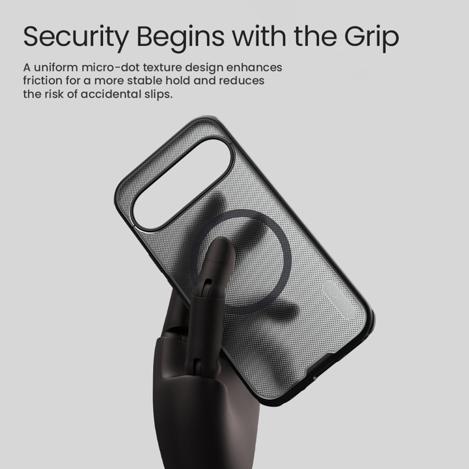 Защитный (PC+TPU) чехол NILLKIN Frosted Shield Pro Magnetic для Google Pixel 11 - Black. Фото 9 Защитный (PC+TPU) чехол NILLKIN Frosted Shield Pro Magnetic для Google Pixel 11 - Black (425058B). Фото 9 из 13