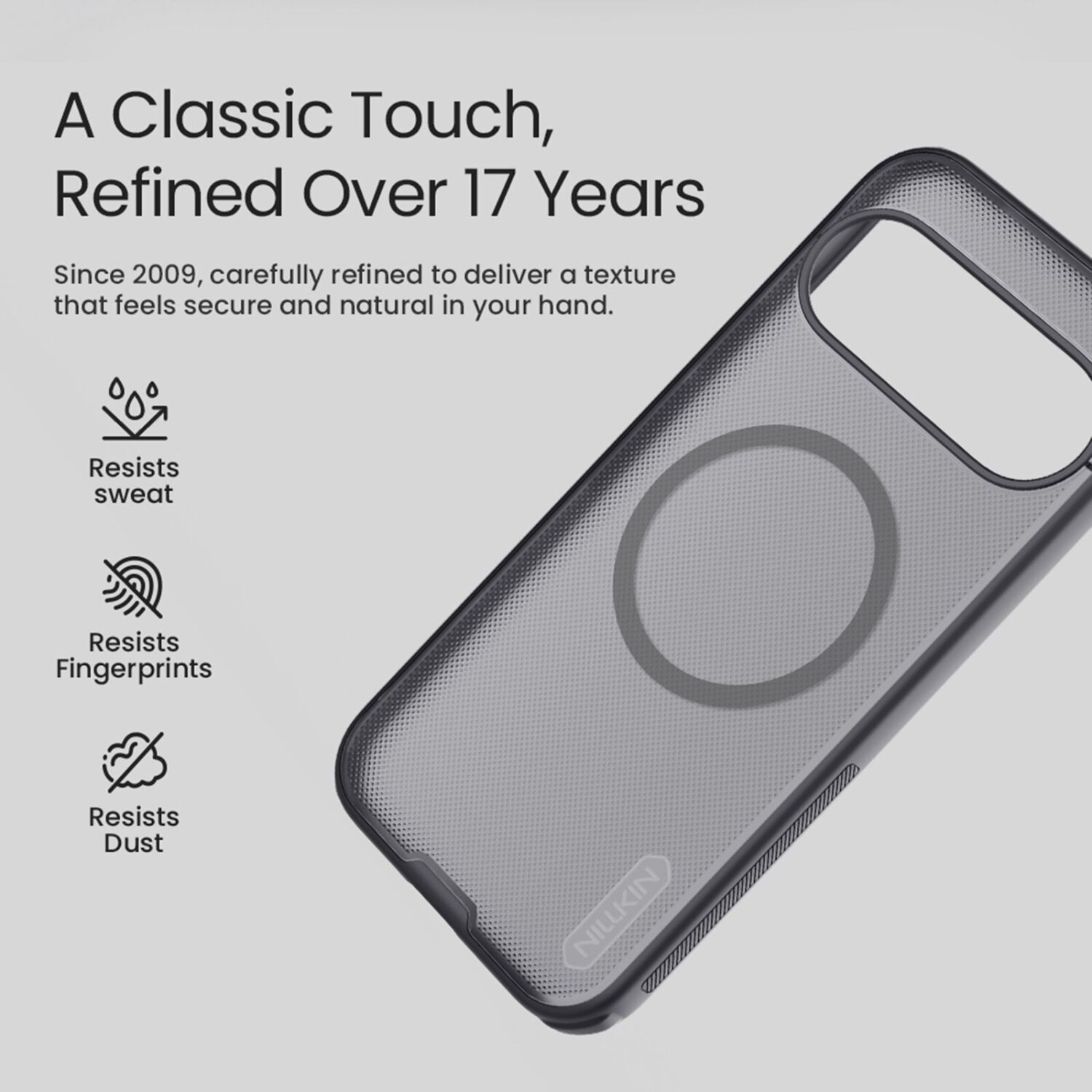 Защитный (PC+TPU) чехол NILLKIN Frosted Shield Pro Magnetic для Google Pixel 11 - Black. Фото 8 Защитный (PC+TPU) чехол NILLKIN Frosted Shield Pro Magnetic для Google Pixel 11 - Black (425058B). Фото 8 из 13