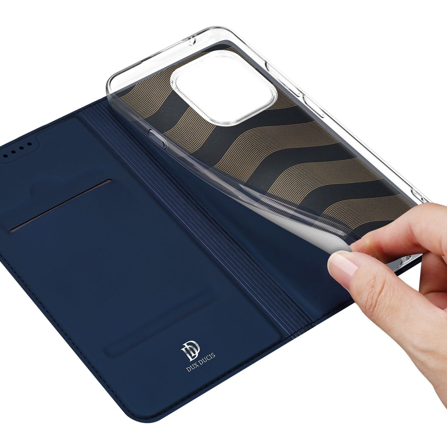 Чехол-книжка DUX DUCIS Skin Pro для OPPO Reno 16 / 16 Pro - Blue. Фото 8 Чехол-книжка DUX DUCIS Skin Pro для OPPO Reno 16 / 16 Pro - Blue (413210L). Фото 8 из 10