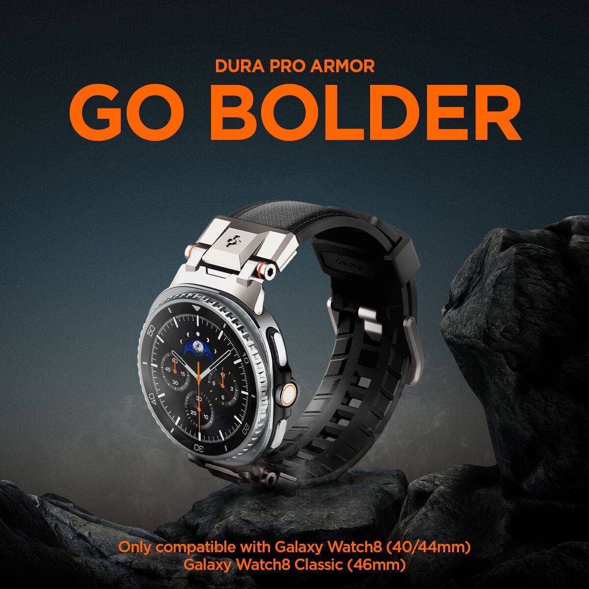 Ремінець Spigen DuraPro Armor для Samsung Galaxy Watch 8 (40/44mm) / 8 Classic AMP10118 - Black. Фото 11 Ремінець Spigen DuraPro Armor для Samsung Galaxy Watch 8 (40/44mm) / 8 Classic AMP10118 - Black (384189B). Фото 11 з 16