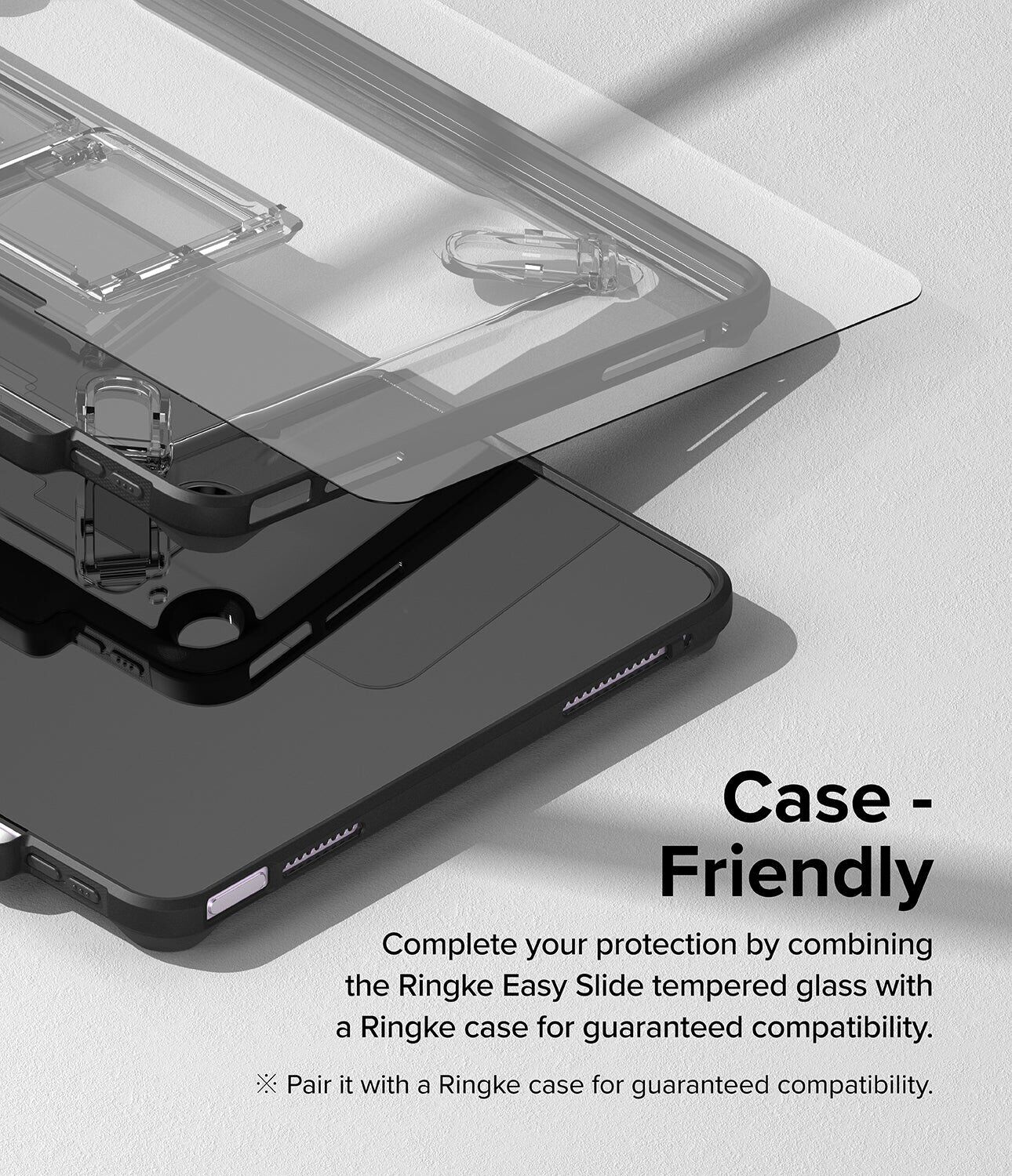 Защитное стекло Ringke Easy Slide Tempered Glass (FT) для iPad Air 11 M4/M3/M2 (2026/2025/2024) 8809961786372. Фото 12 Защитное стекло Ringke Easy Slide Tempered Glass (FT) для iPad Air 11 M4/M3/M2 (2026/2025/2024) 8809961786372 (409803). Фото 12 из 15