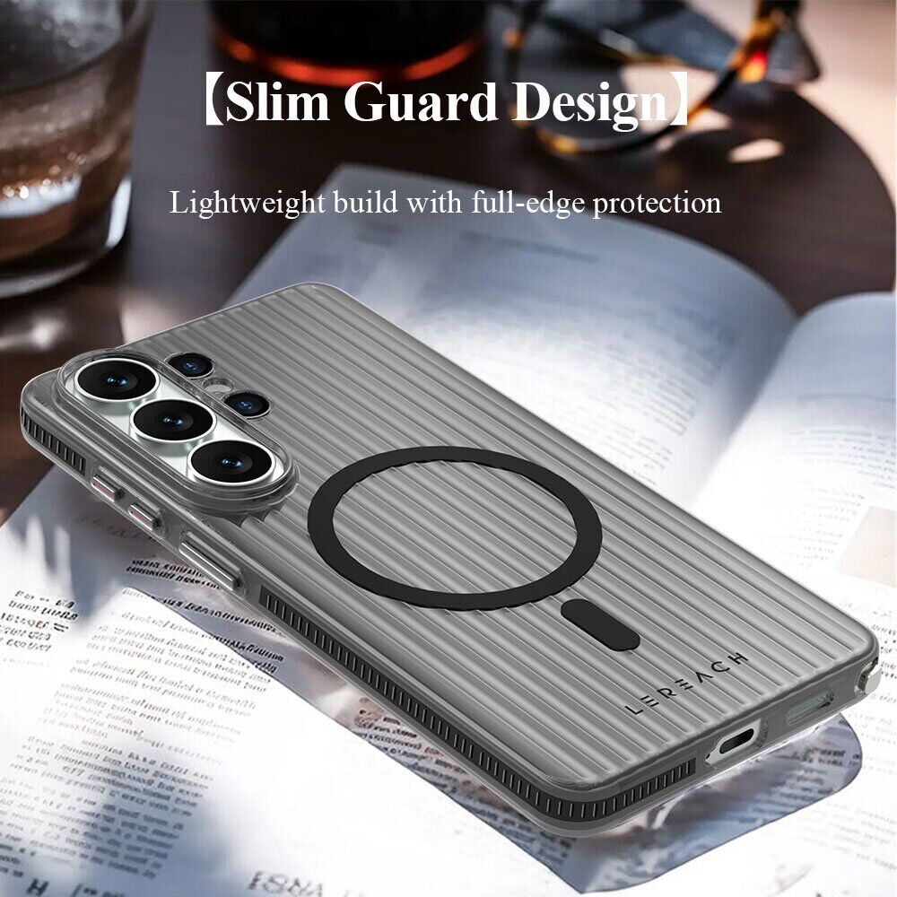 Захисний чохол LEREACH TOC Magnetic для Samsung Galaxy S26 Ultra - Black. Фото 9 Захисний чохол LEREACH TOC Magnetic для Samsung Galaxy S26 Ultra - Black (404445B). Фото 9 з 11