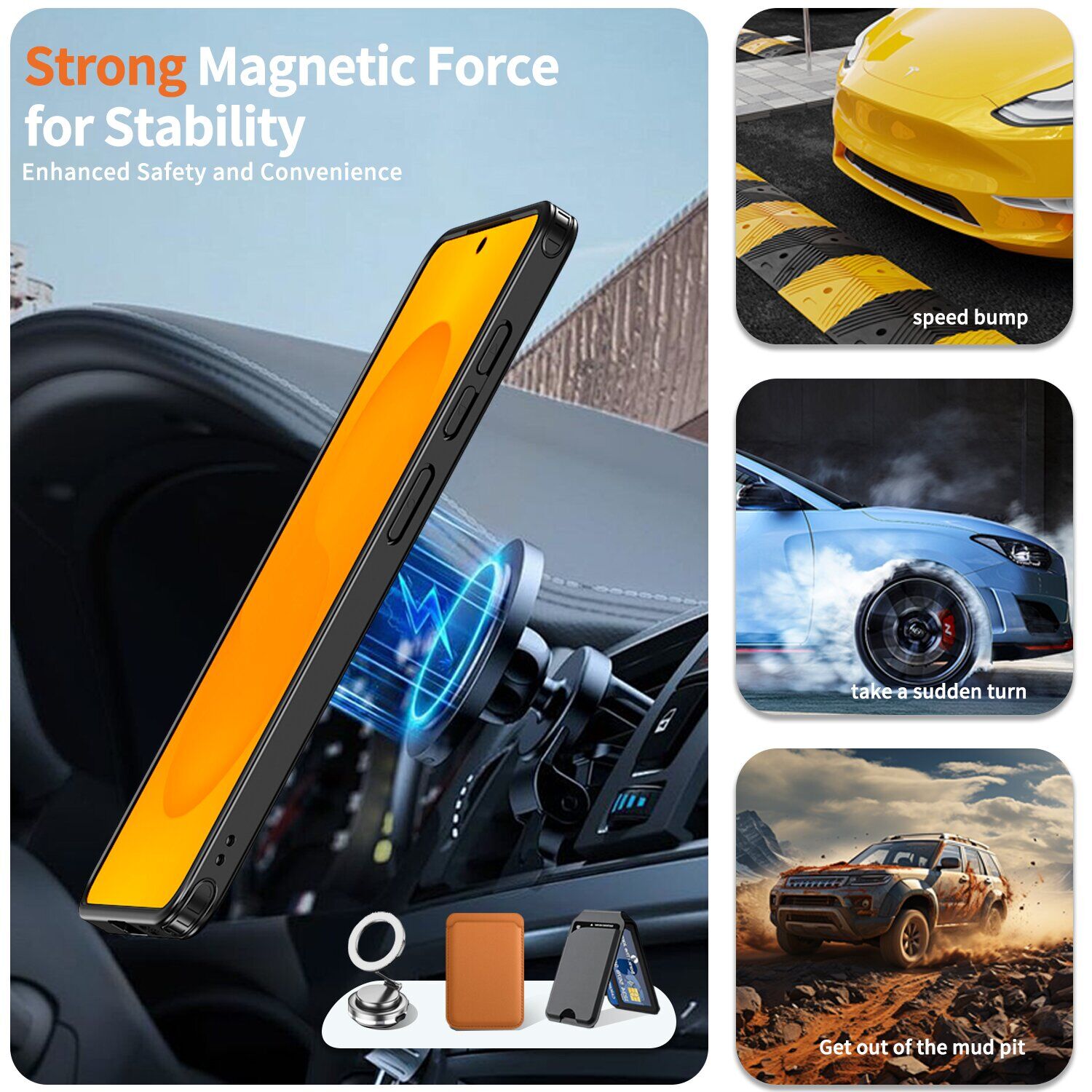 Захисний чохол Reframe Grip MagSafe для Samsung Galaxy S26 Plus (S947) - Black. Фото 2 Захисний чохол Reframe Grip MagSafe для Samsung Galaxy S26 Plus (S947) - Black (407023B). Фото 2 з 6