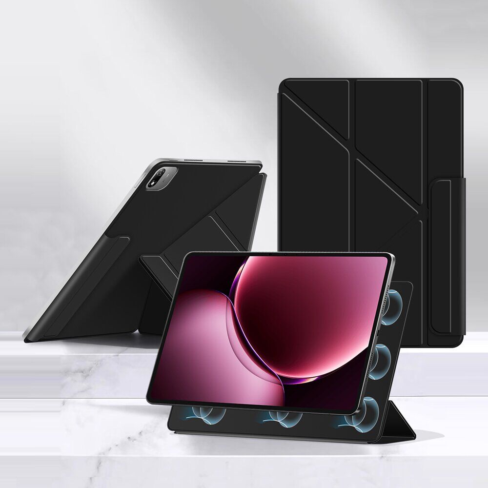Чохол Deexe Origami Series для Xiaomi Pad 9 Pro Max - Black. Фото 15 Чохол Deexe Origami Series для Xiaomi Pad 9 Pro Max - Black (431001B). Фото 15 з 16