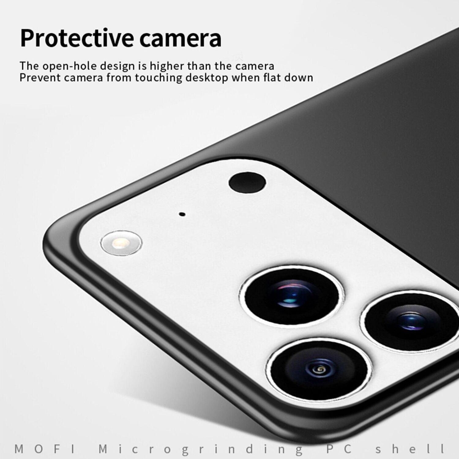 Пластиковий чохол MOFI Slim Shield для iPhone 18 Pro - Gold. Фото 5 Пластиковий чохол MOFI Slim Shield для iPhone 18 Pro - Gold (423719F). Фото 5 з 9