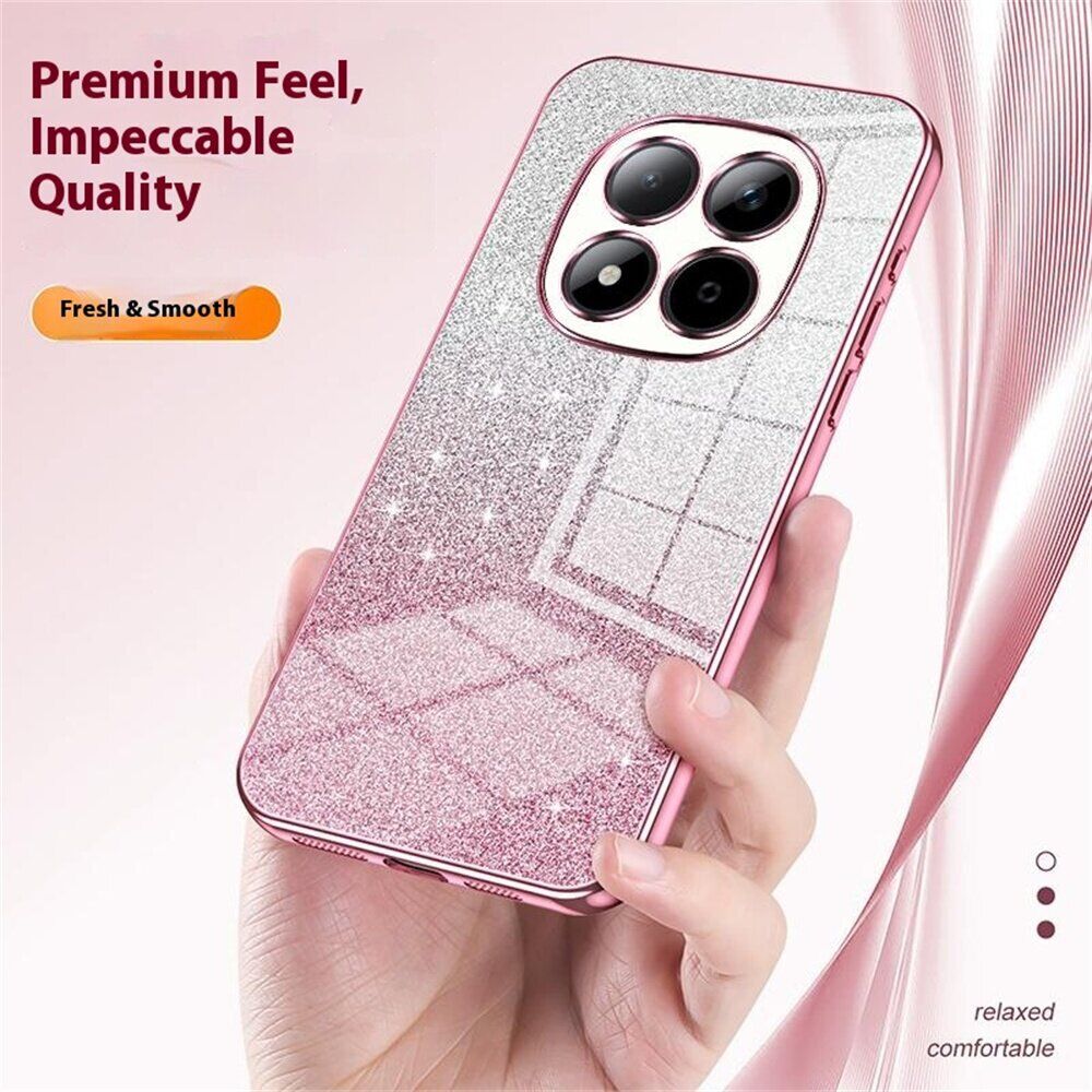 Защитный чехол Deexe Sparkles Cover для Xiaomi Redmi Note 15 Pro 5G - Pink. Фото 6 Защитный чехол Deexe Sparkles Cover для Xiaomi Redmi Note 15 Pro 5G - Pink (405021P). Фото 6 з 8