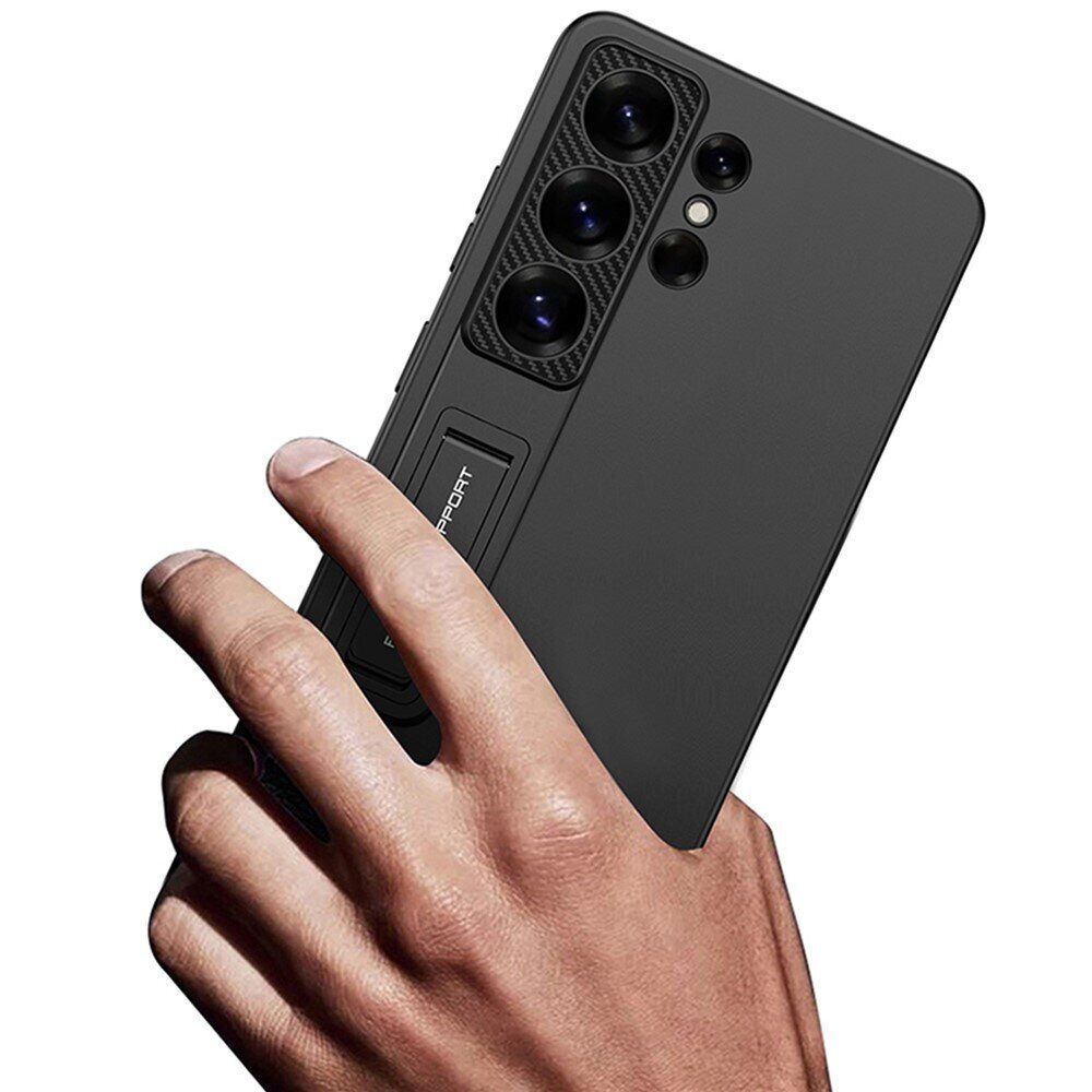 Защитный чехол GKK UltraThin Bracket Shell для Samsung Galaxy S26 Ultra - Black. Фото 4 Защитный чехол GKK UltraThin Bracket Shell для Samsung Galaxy S26 Ultra - Black (404424B). Фото 4 из 7