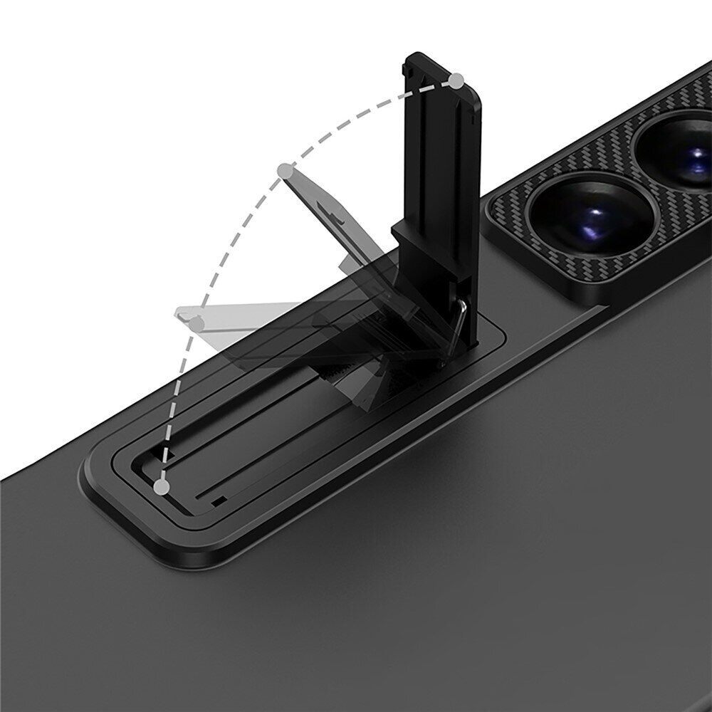 Защитный чехол GKK UltraThin Bracket Shell для Samsung Galaxy S26 Ultra - Black. Фото 3 Защитный чехол GKK UltraThin Bracket Shell для Samsung Galaxy S26 Ultra - Black (404424B). Фото 3 из 7