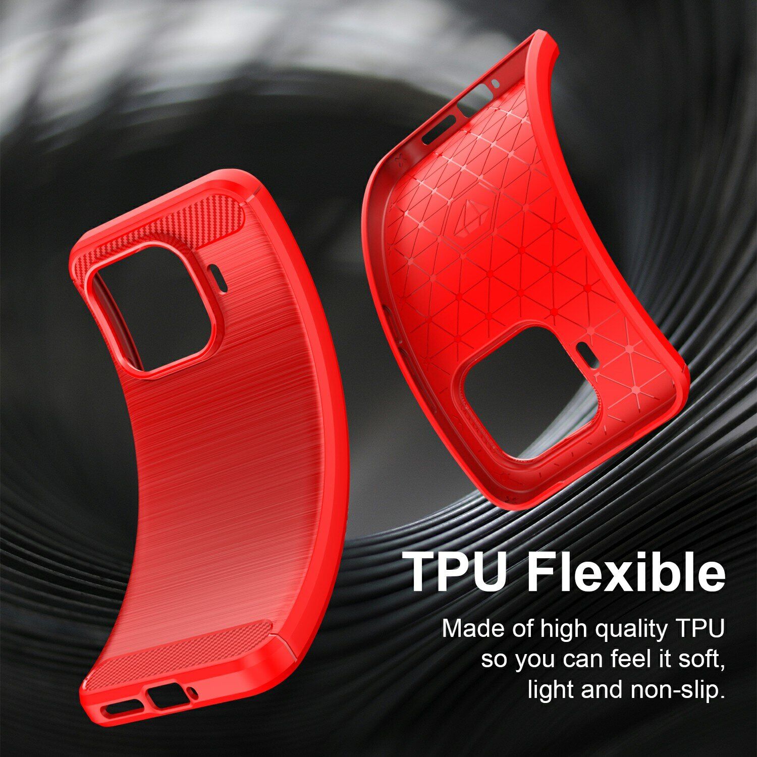 Силіконовий (TPU) чохол UniCase Carbon для Xiaomi 17T Pro - Black. Фото 5 Силіконовий (TPU) чохол UniCase Carbon для Xiaomi 17T Pro - Black (422326B). Фото 5 з 9