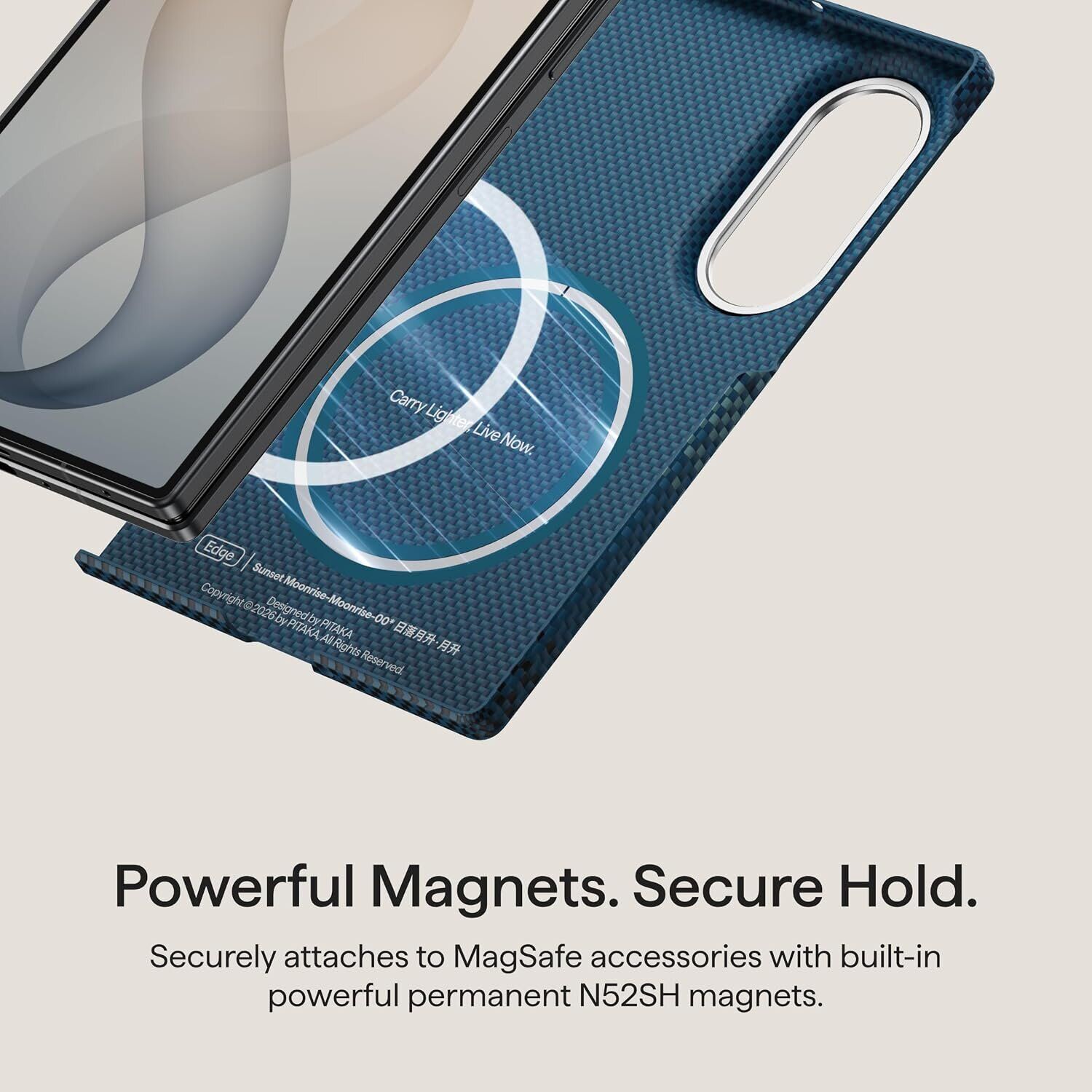Ультратонкий чехол Pitaka Edge Case (FF) для Samsung Galaxy Fold 8 (FBWFOLD8) - Black / Grey (Twill). Фото 10 Ультратонкий чехол Pitaka Edge Case (FF) для Samsung Galaxy Fold 8 (FBWFOLD8) - Black / Grey (Twill) (424581B). Фото 10 из 12