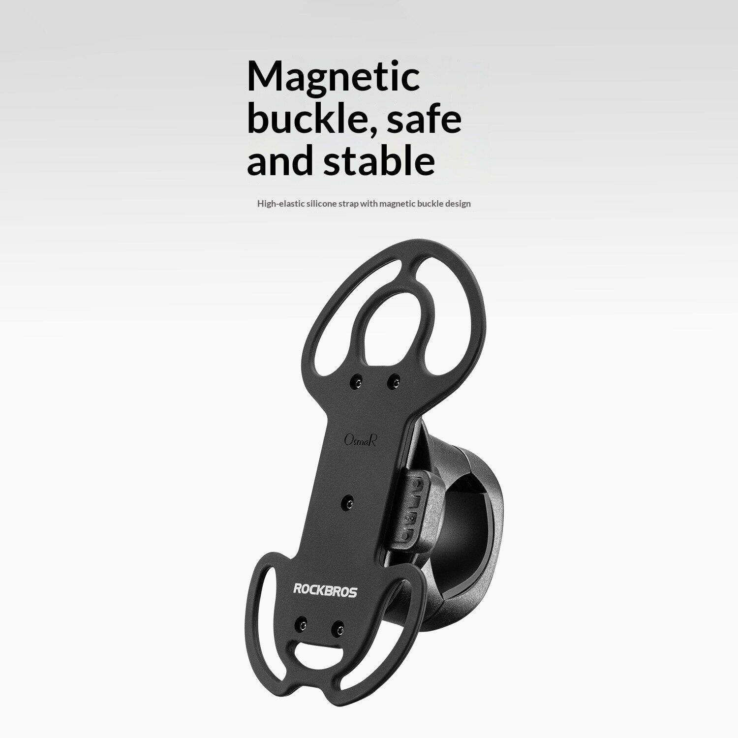 Велосипедный держатель ROCKBROS S55J-Z23 Magnetic Bicycle Holder - Black. Фото 3 Велосипедный держатель ROCKBROS S55J-Z23 Magnetic Bicycle Holder - Black (981570B). Фото 3 из 11
