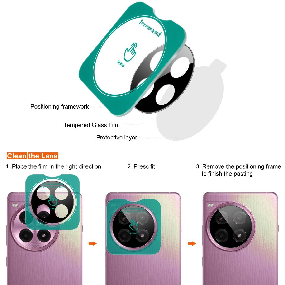 Защитное стекло IMAK Install Black Glass Lens для Xiaomi 17T - Black. Фото 9 Защитное стекло IMAK Install Black Glass Lens для Xiaomi 17T - Black (408841B). Фото 9 из 10