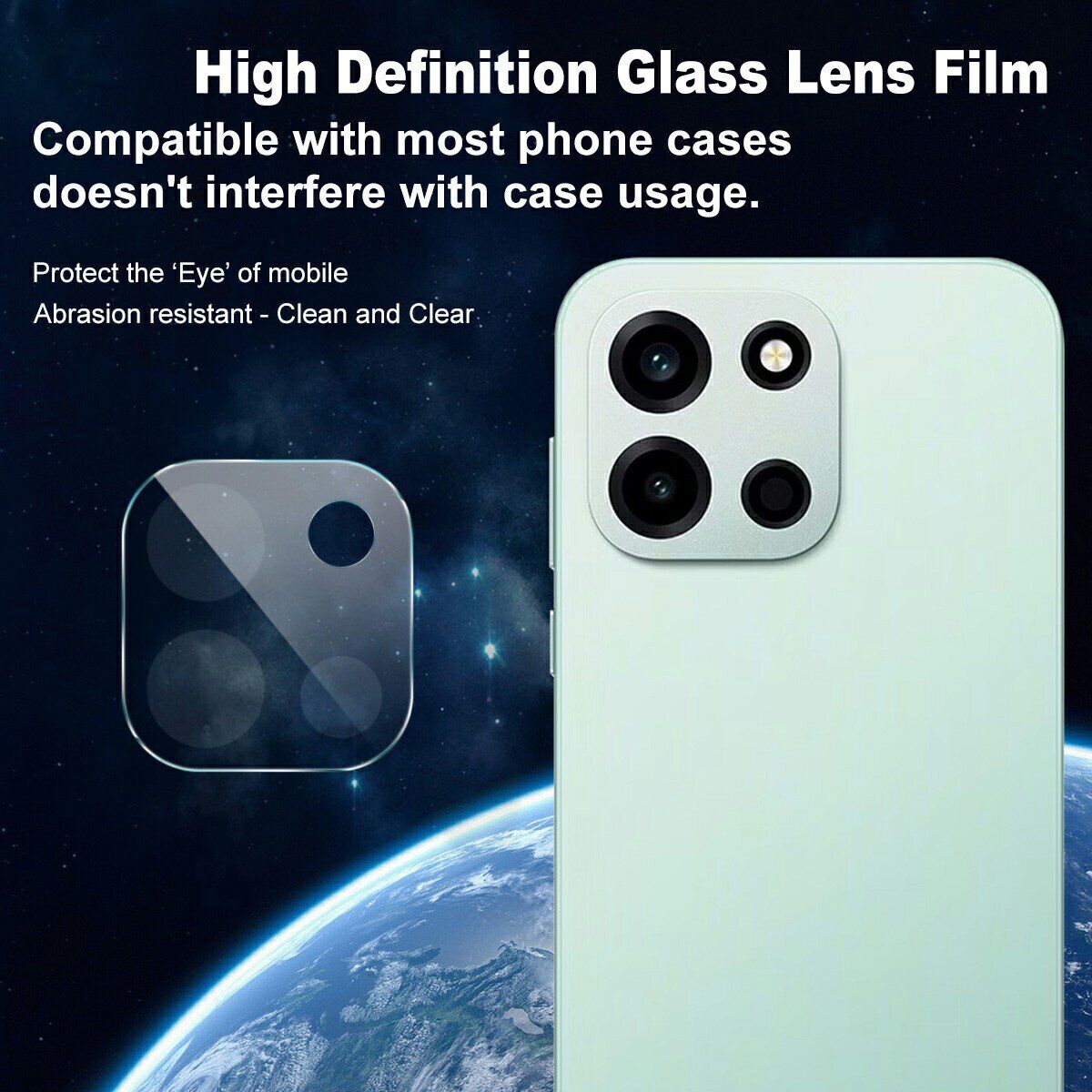 Защитное стекло на камеру IMAK Lens Protector для OnePlus Nord 6. Фото 2 Защитное стекло на камеру IMAK Lens Protector для OnePlus Nord 6 (411913). Фото 2 из 7