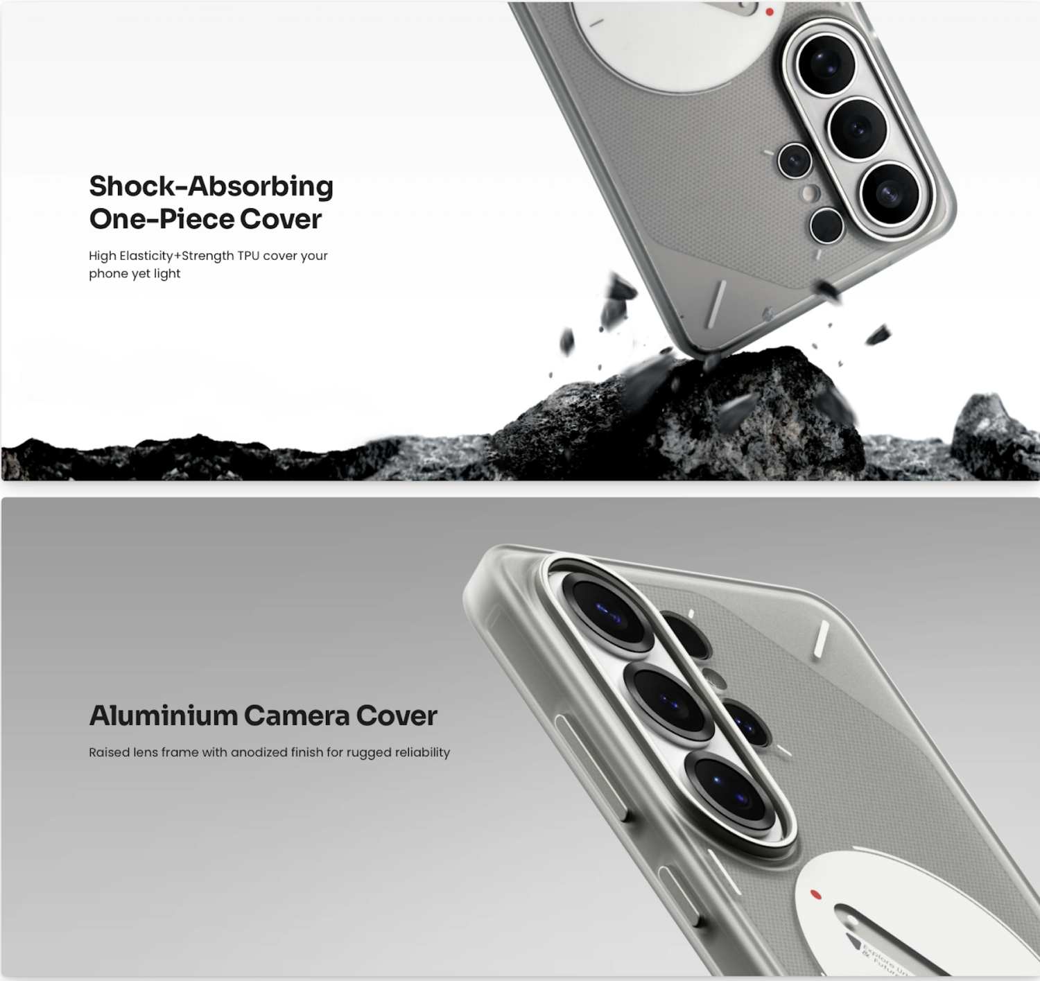 Защитный чехол AULUMU Frosted Glow Case для Samsung Galaxy S26 Ultra (S948) - Transparent Grey. Фото 11 Защитный чехол AULUMU Frosted Glow Case для Samsung Galaxy S26 Ultra (S948) - Transparent Grey (408577H). Фото 11 из 13