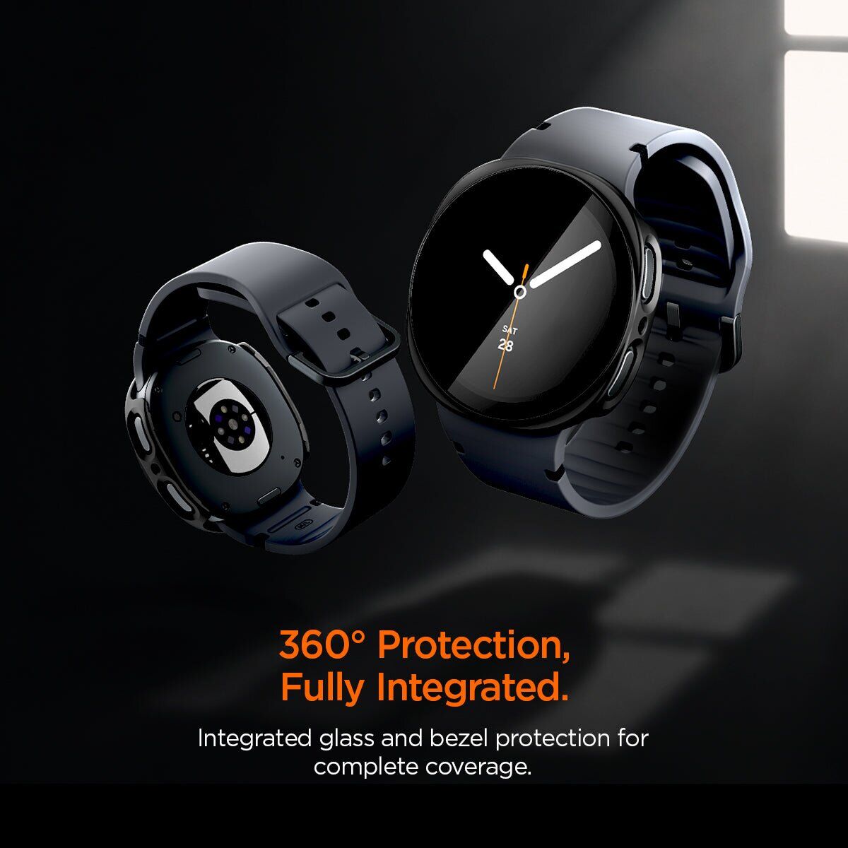 Защитный чехол Spigen Thin Fit (FW) для Samsung Galaxy Watch 9 (40mm) / 8 (40mm) ACS11597 - Black. Фото 6 Защитный чехол Spigen Thin Fit (FW) для Samsung Galaxy Watch 9 (40mm) / 8 (40mm) ACS11597 - Black (387006B). Фото 6 из 10