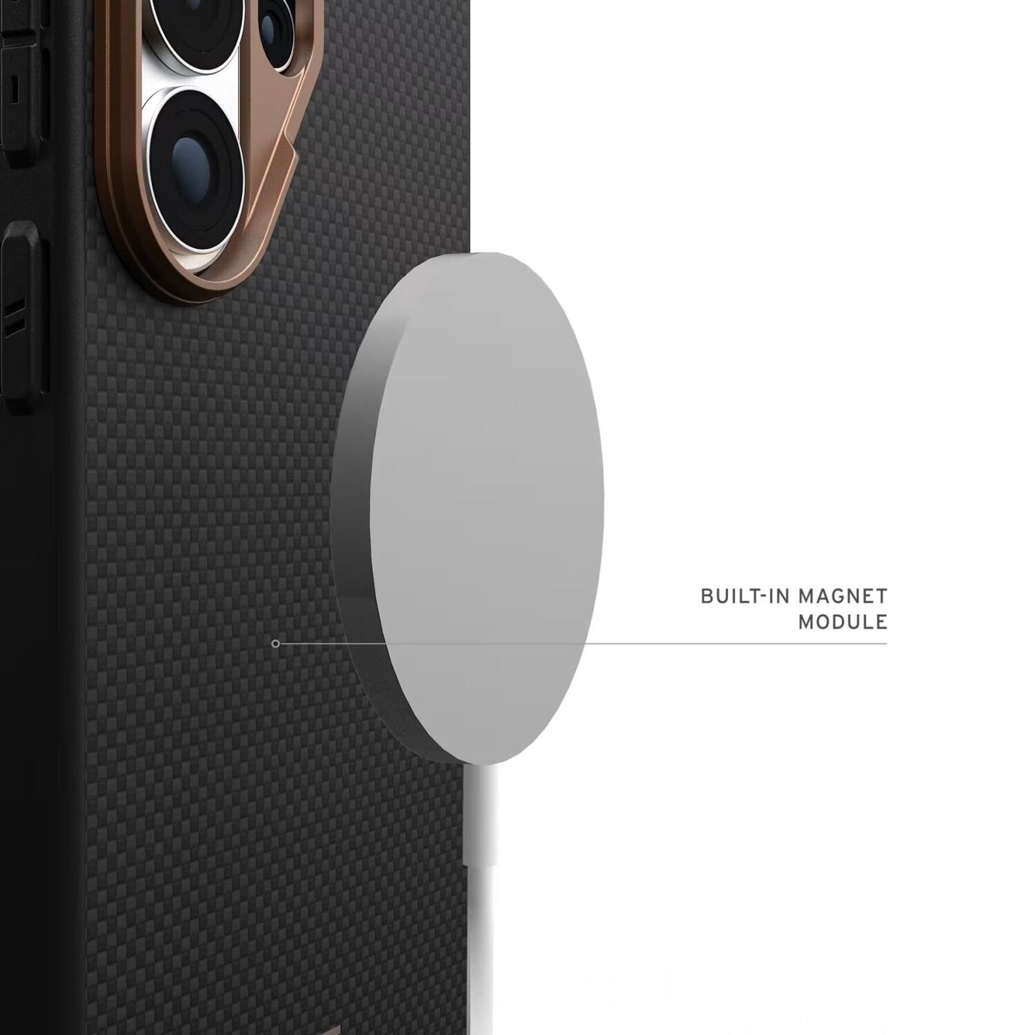 Защитный чехол URBAN ARMOR GEAR Fibr Armor MagSafe для Samsung Galaxy S26 Ultra (S948) 214545114085 - Black / Bronze. Фото 6 Защитный чехол URBAN ARMOR GEAR Fibr Armor MagSafe для Samsung Galaxy S26 Ultra (S948) 214545114085 - Black / Bronze (408559BZ). Фото 6 из 10