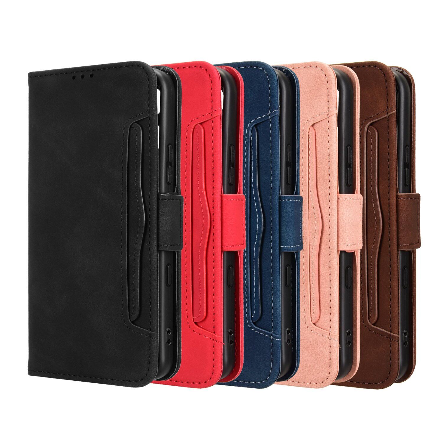 Чехол-книжка с кармашками Deexe Wallet Stand для Infinix Hot 70 Pro - Red. Фото 9 Чехол-книжка с кармашками Deexe Wallet Stand для Infinix Hot 70 Pro - Red (331102R). Фото 9 из 15