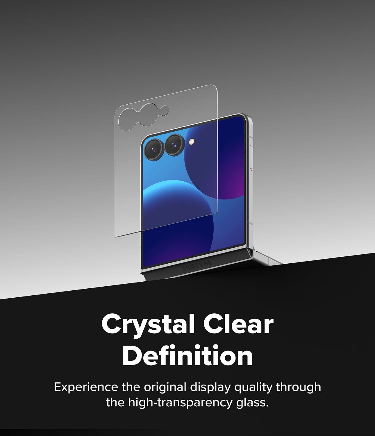 Комплект защитных стекол (2шт) Ringke Cover Display Tempered Glass Pro для Samsung Galaxy Flip 8 (8800328819412). Фото 9 Комплект защитных стекол (2шт) Ringke Cover Display Tempered Glass Pro для Samsung Galaxy Flip 8 (8800328819412) (423542). Фото 9 из 20