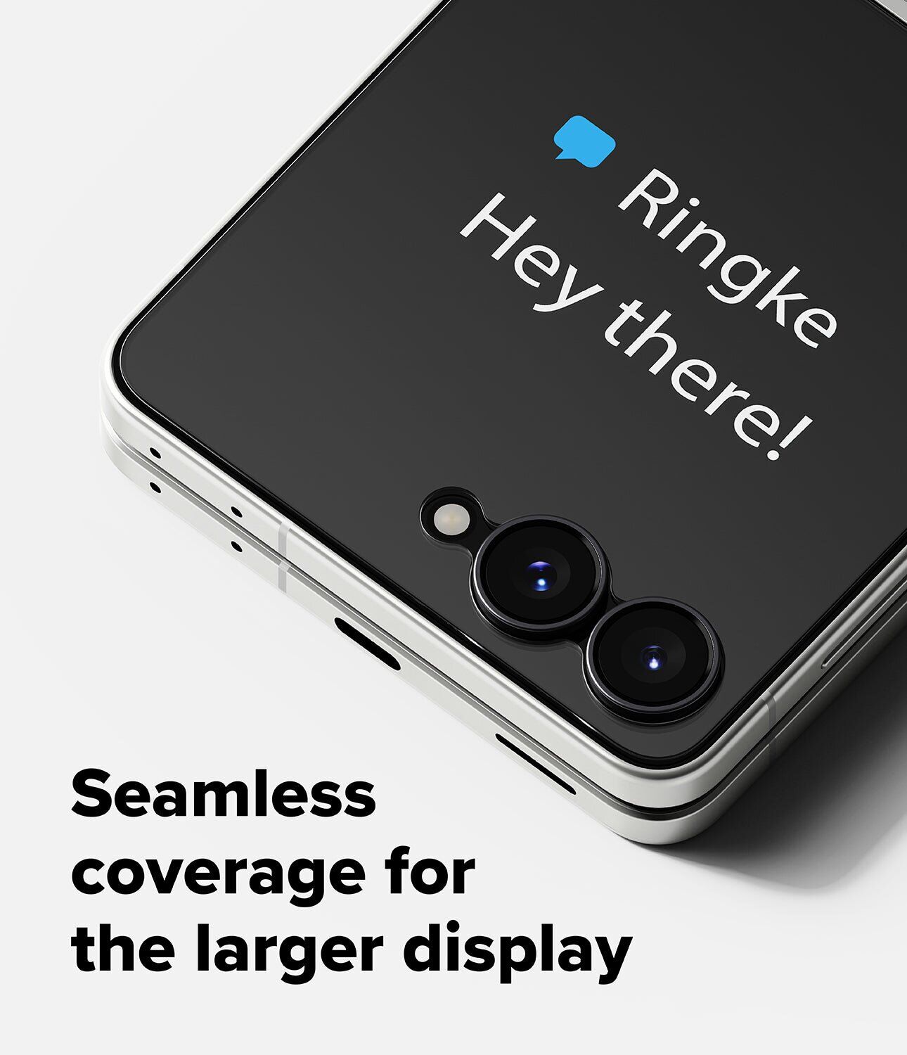 Комплект защитных стекол (2шт) Ringke Cover Display Tempered Glass Pro для Samsung Galaxy Flip 8 (8800328819412). Фото 5 Комплект защитных стекол (2шт) Ringke Cover Display Tempered Glass Pro для Samsung Galaxy Flip 8 (8800328819412) (423542). Фото 5 из 20