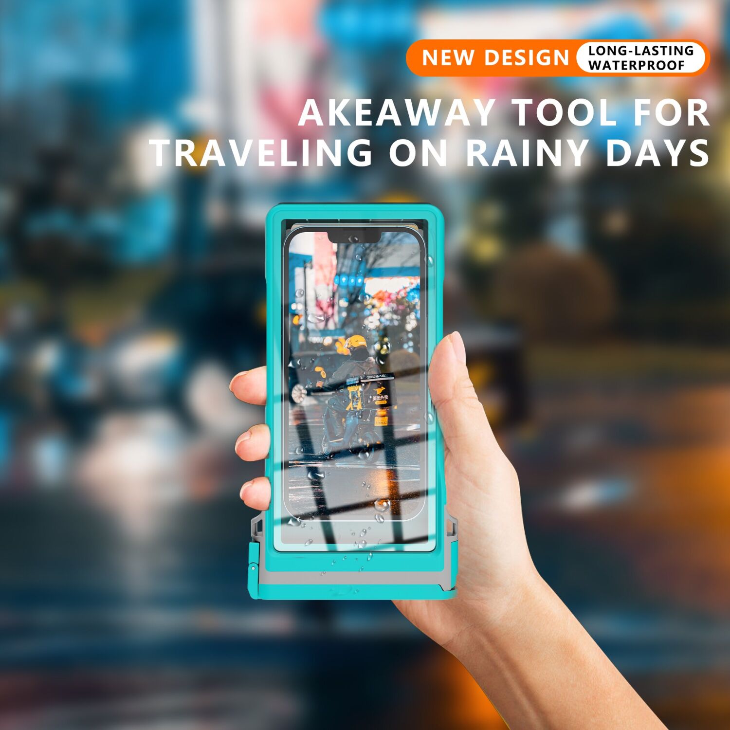 Вологозахисний чохол SHELLBOX Waterproof Bag - Blue. Фото 9 Вологозахисний чохол SHELLBOX Waterproof Bag - Blue (981864L). Фото 9 з 13