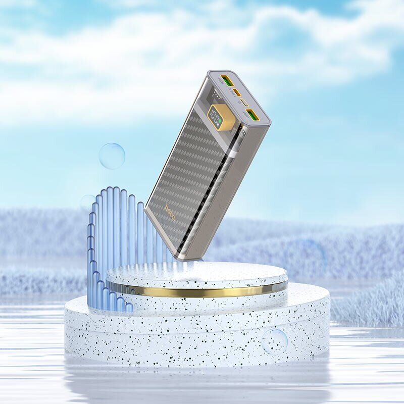 Зовнішній акумулятор Hoco J103A PD20W + 22.5W (20000mAh) - Gray. Фото 7 Зовнішній акумулятор Hoco J103A PD20W + 22.5W (20000mAh) - Gray (995725H). Фото 7 з 8