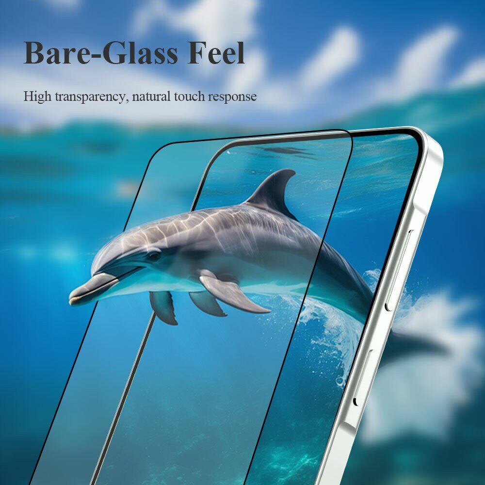 Защитное стекло LEREACH Tempered Glass Full Screen Protector для Samsung Galaxy A57 (A576) - Black. Фото 9 Защитное стекло LEREACH Tempered Glass Full Screen Protector для Samsung Galaxy A57 (A576) - Black (409913B). Фото 9 из 11