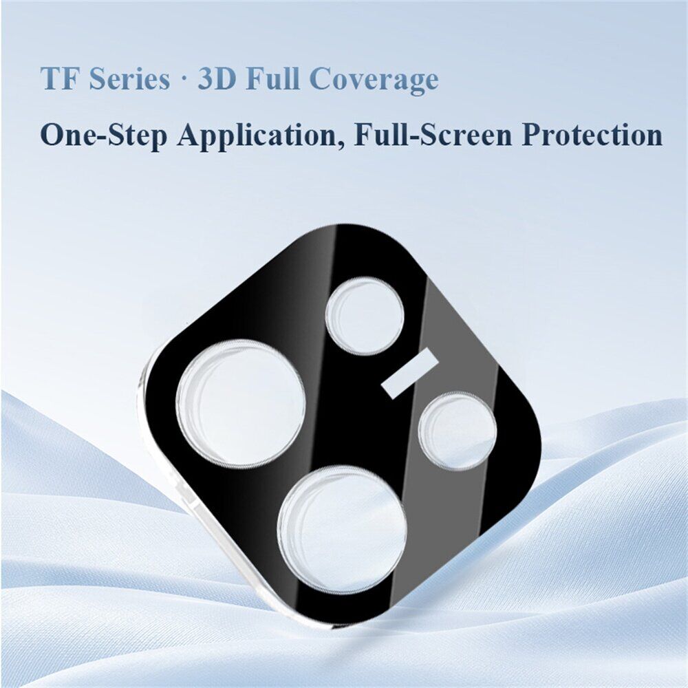 Захисне скло на камеру LEREACH Camera Line Protector для OPPO Reno 16 / 16 Pro - Black. Фото 3 Захисне скло на камеру LEREACH Camera Line Protector для OPPO Reno 16 / 16 Pro - Black (413222B). Фото 3 з 8