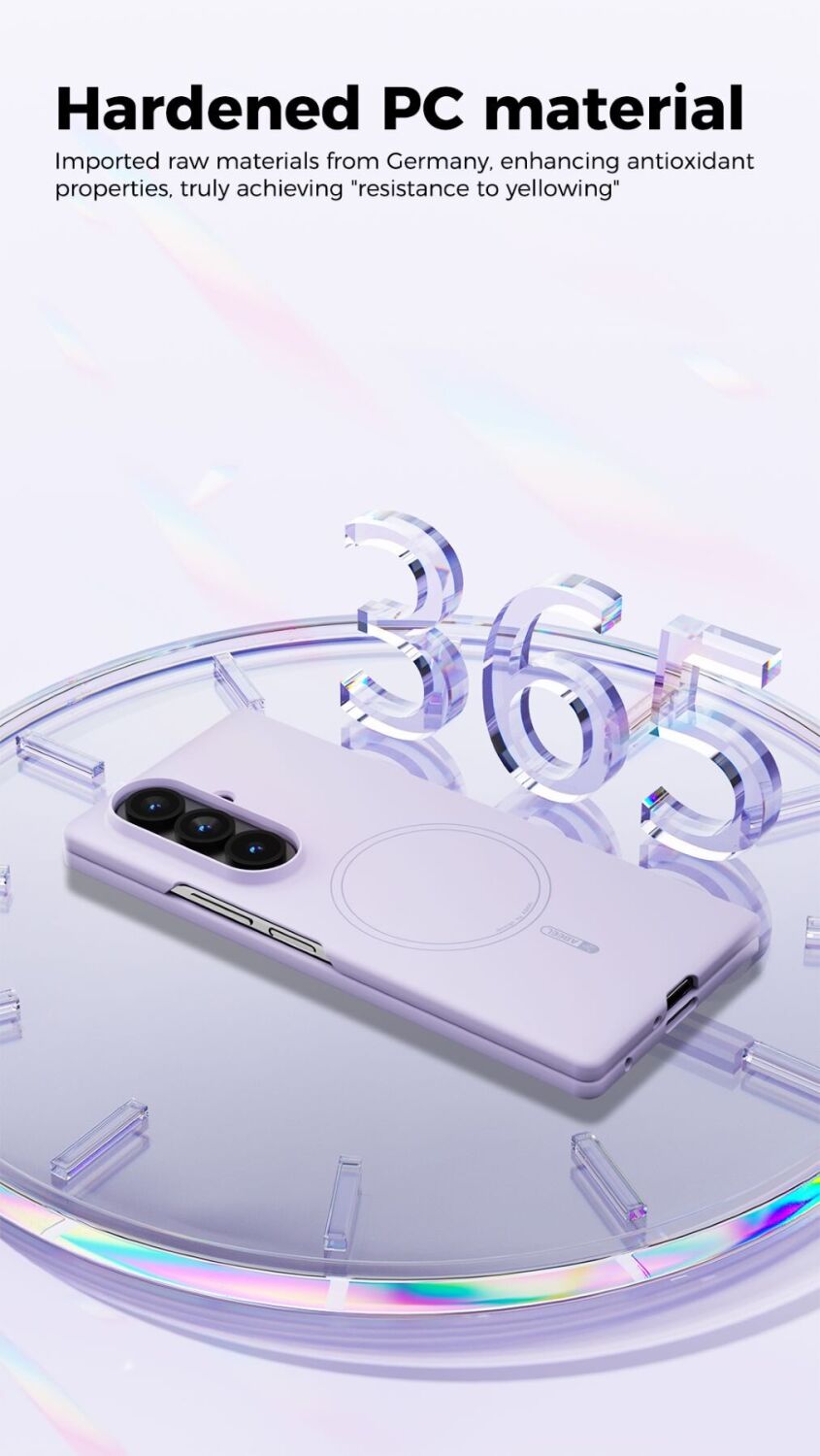 Захисний чохол ABEEL Lyra Skin with MagSafe (FF) для Samsung Galaxy Fold 8 Ultra - Pink. Фото 6 Захисний чохол ABEEL Lyra Skin with MagSafe (FF) для Samsung Galaxy Fold 8 Ultra - Pink (424007P). Фото 6 з 9