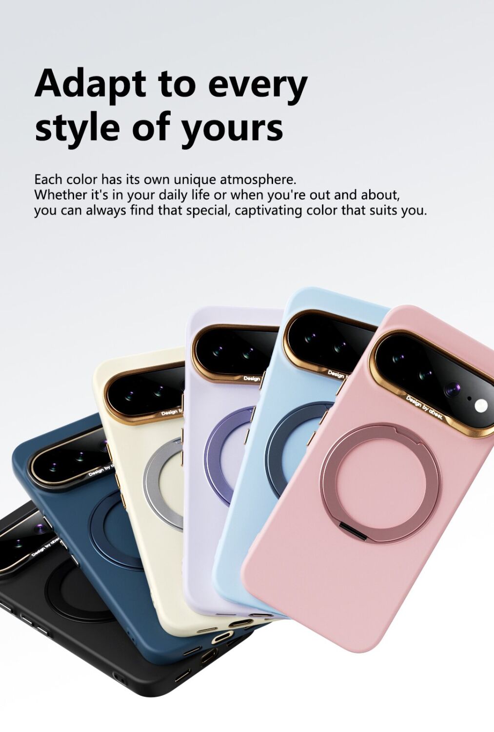 Защитный чехол ABEEL Silk Ring Magnetic для Google Pixel 11 Pro - Black. Фото 6 Защитный чехол ABEEL Silk Ring Magnetic для Google Pixel 11 Pro - Black (425519B). Фото 6 из 7