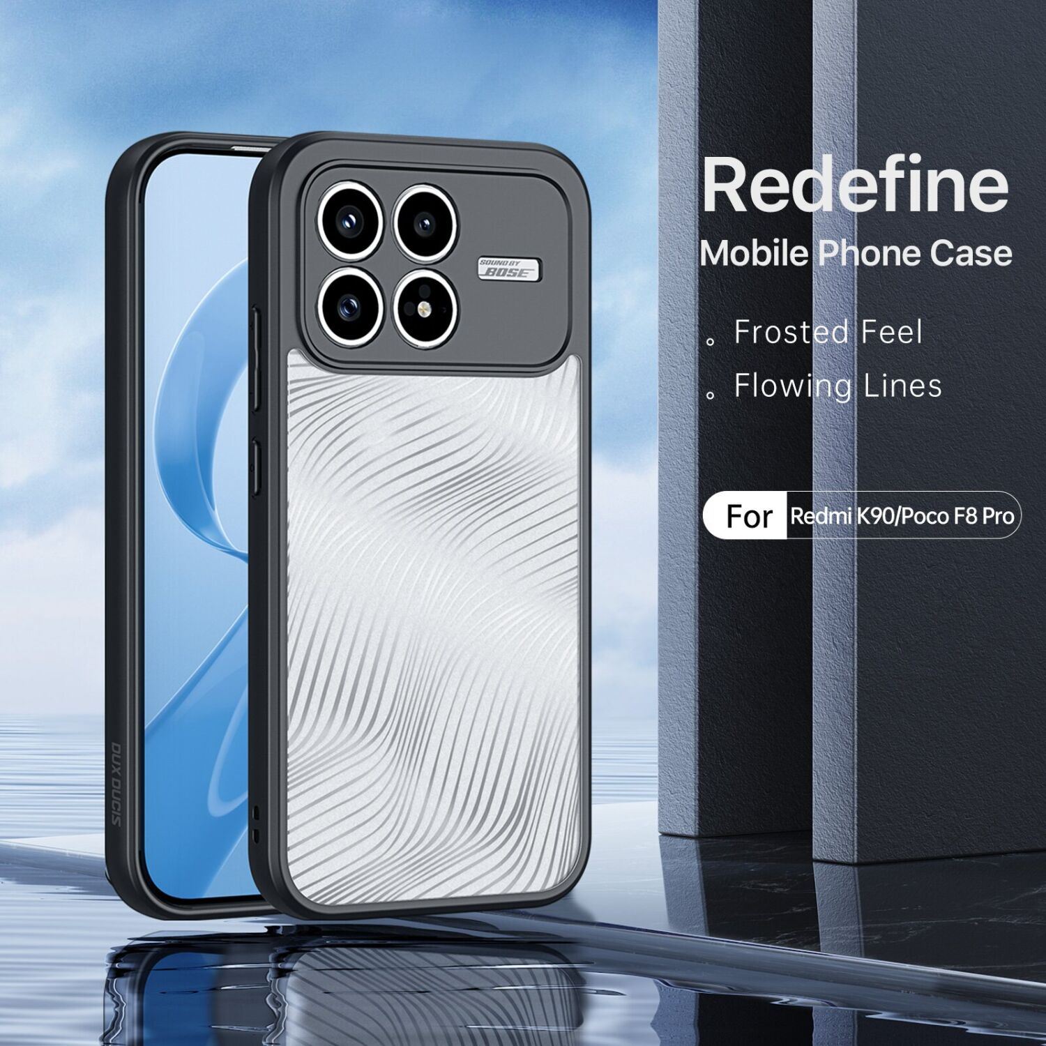 Защитный чехол DUX DUCIS Aimo Series для Xiaomi Poco F8 Pro - Black. Фото 3 Защитный чехол DUX DUCIS Aimo Series для Xiaomi Poco F8 Pro - Black (403547B). Фото 3 из 10