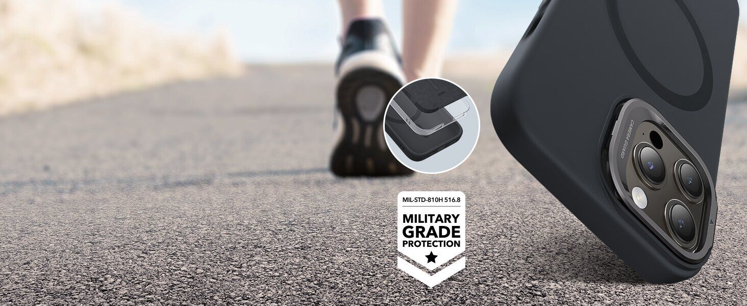 Захисний чохол ESR Cloud Soft Case with Stash Stand (HaloLock) для iPhone 15 Pro Max - Black. Фото 10 Захисний чохол ESR Cloud Soft Case with Stash Stand (HaloLock) для iPhone 15 Pro Max - Black (339414B). Фото 10 з 12