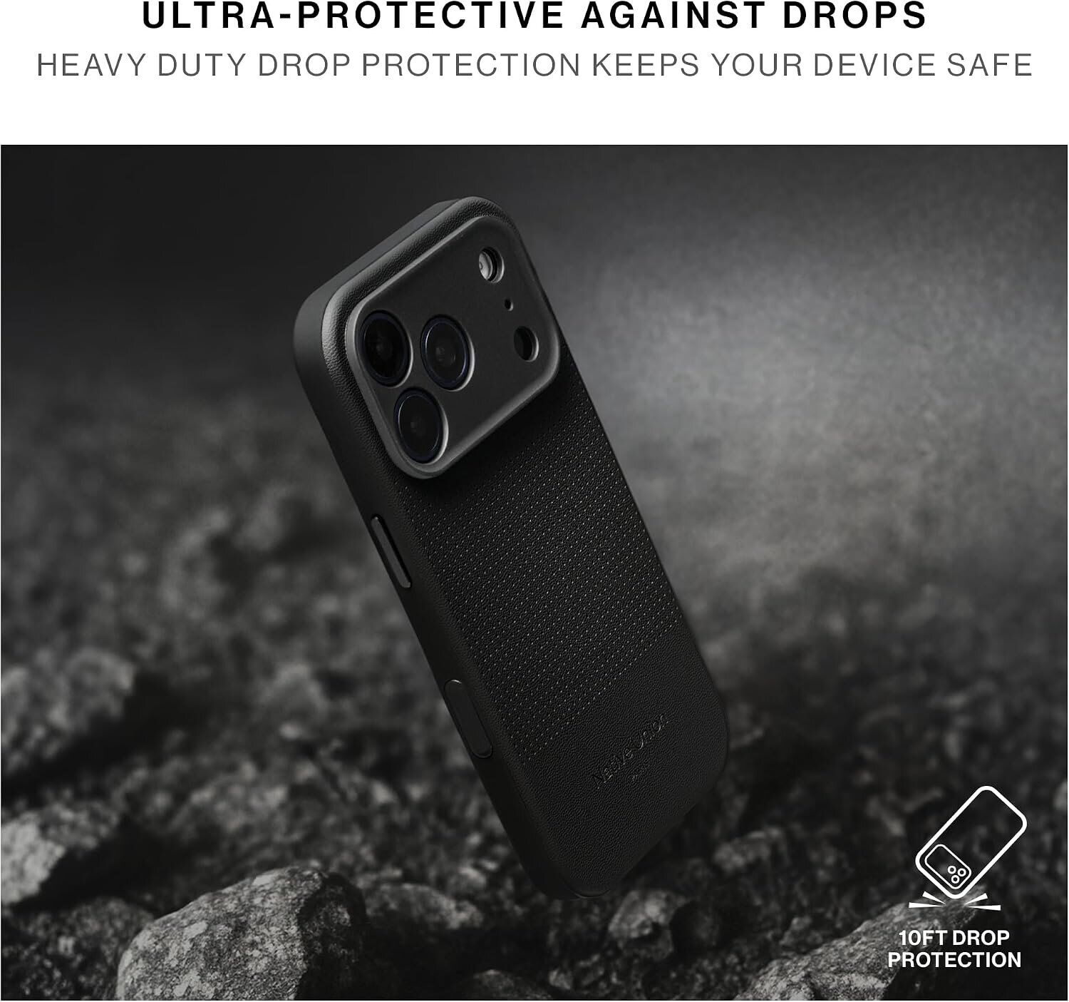 Захисний чохол Native Union Active для iPhone 18 Pro Max (ACTCSE-BLK-NP26PM) - Black. Фото 9 Захисний чохол Native Union Active для iPhone 18 Pro Max (ACTCSE-BLK-NP26PM) - Black (423965B). Фото 9 з 12