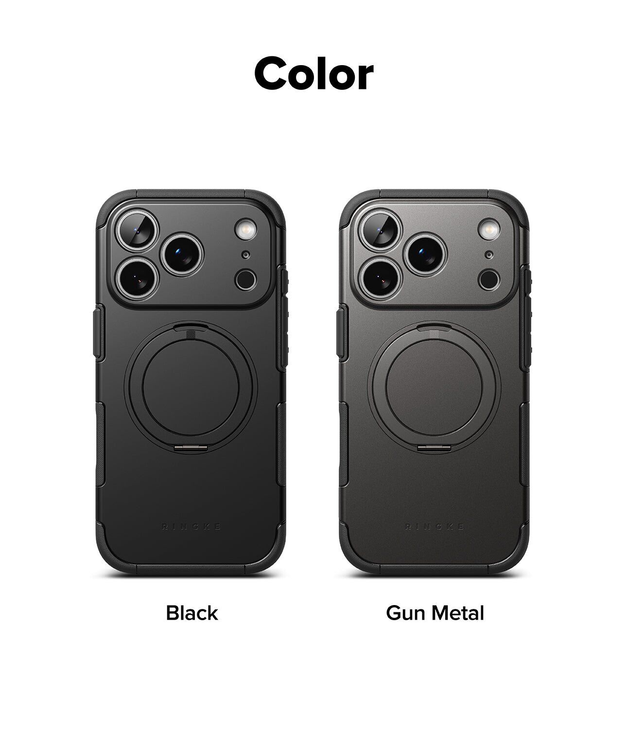 Захисний чохол Ringke Alles для iPhone 17 Pro Max (8800328810518) - Gun Metal. Фото 11 Захисний чохол Ringke Alles для iPhone 17 Pro Max (8800328810518) - Gun Metal (411126H). Фото 11 з 13