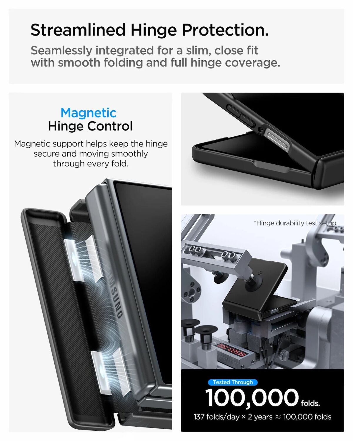 Защитный чехол Spigen Air Fit Pro (MagFit) для Samsung Galaxy Flip 8 (ACS11511) - Black. Фото 10 Защитный чехол Spigen Air Fit Pro (MagFit) для Samsung Galaxy Flip 8 (ACS11511) - Black (423557B). Фото 10 из 12