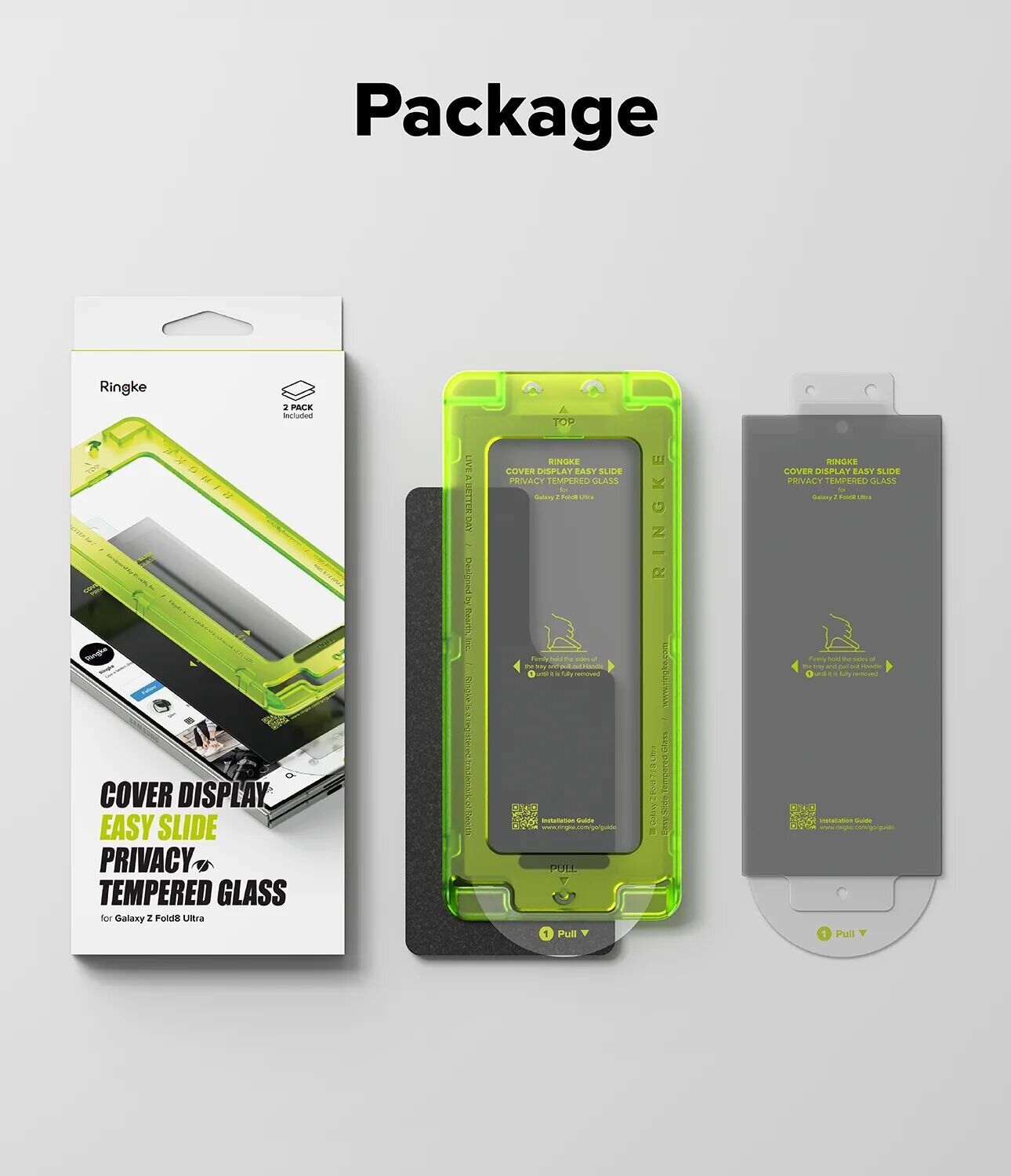 Комплект защитных стекол (2шт) Ringke Easy Slide Privacy для Samsung Galaxy Fold 8 Ultra (8800380460508). Фото 20 Комплект защитных стекол (2шт) Ringke Easy Slide Privacy для Samsung Galaxy Fold 8 Ultra (8800380460508) (424108). Фото 20 из 21
