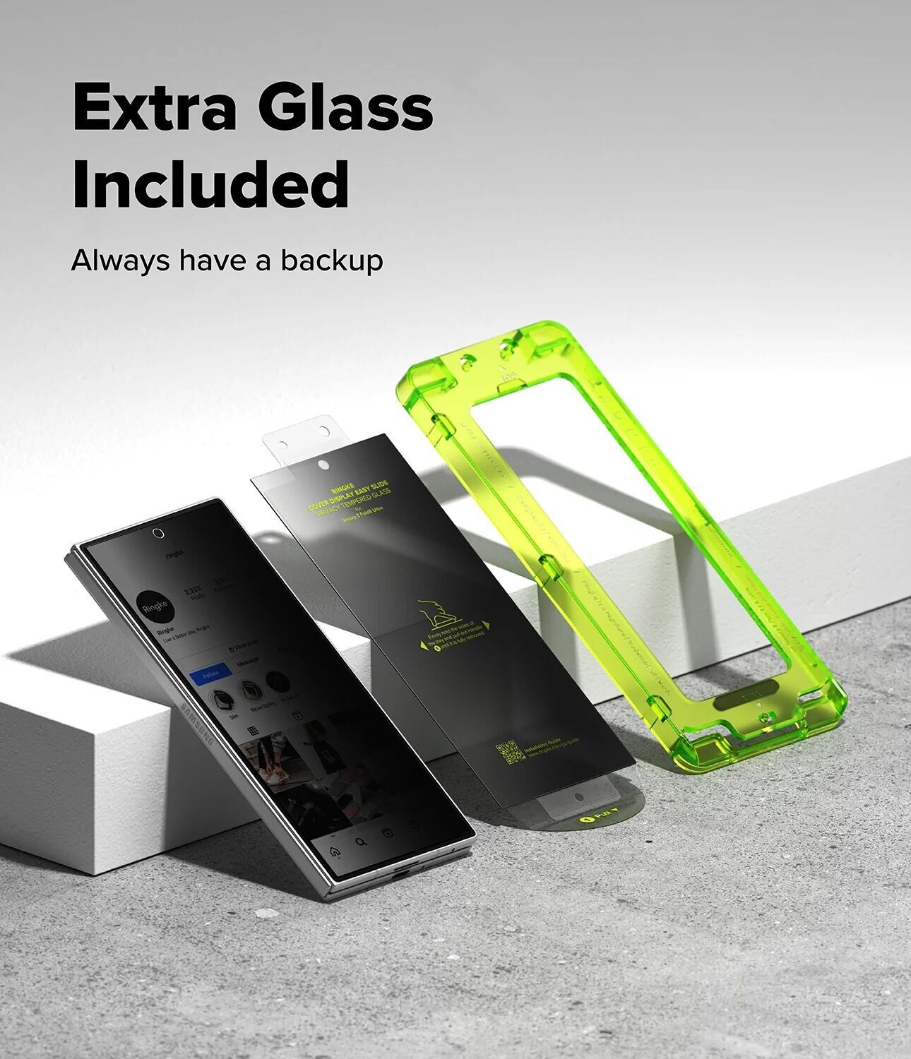 Комплект защитных стекол (2шт) Ringke Easy Slide Privacy для Samsung Galaxy Fold 8 Ultra (8800380460508). Фото 10 Комплект защитных стекол (2шт) Ringke Easy Slide Privacy для Samsung Galaxy Fold 8 Ultra (8800380460508) (424108). Фото 10 из 21